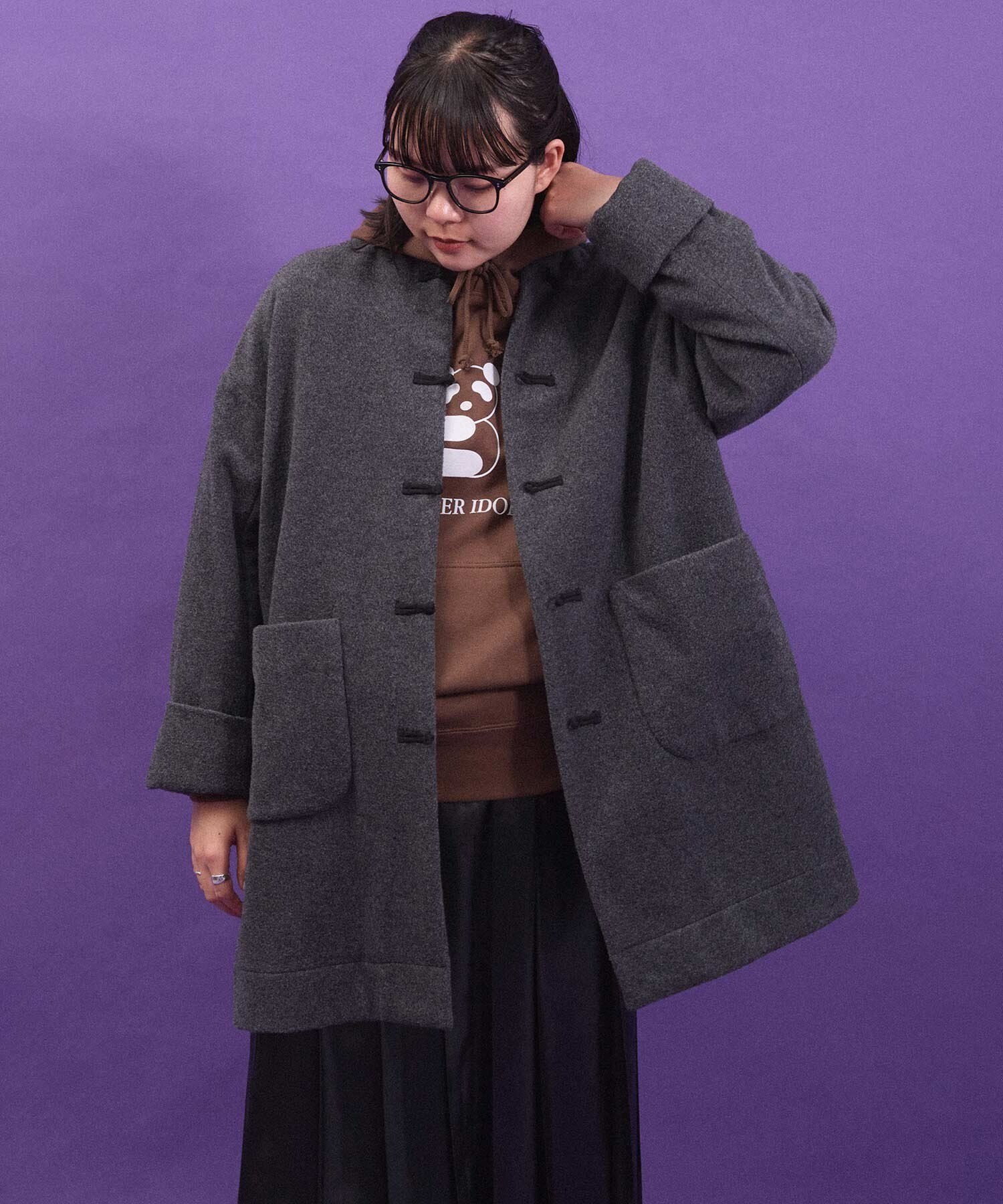 AMBIDEX Store 〇WOOL CHINA coat(F クロ): l'atelier du savon
