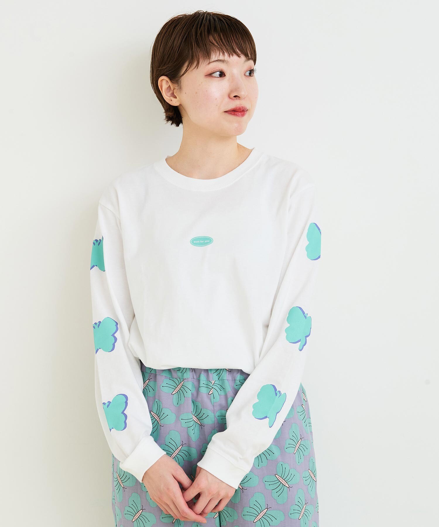 AMBIDEX Store ○Butterfly ロンT(F シロ): l'atelier du savon