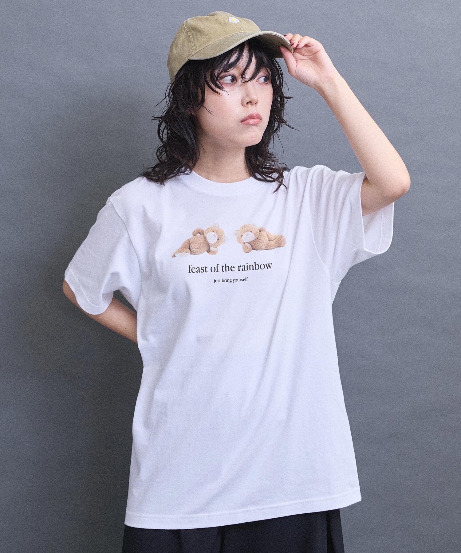 AMBIDEX Store teddybear Tシャツ(F シロ): l'atelier du savon
