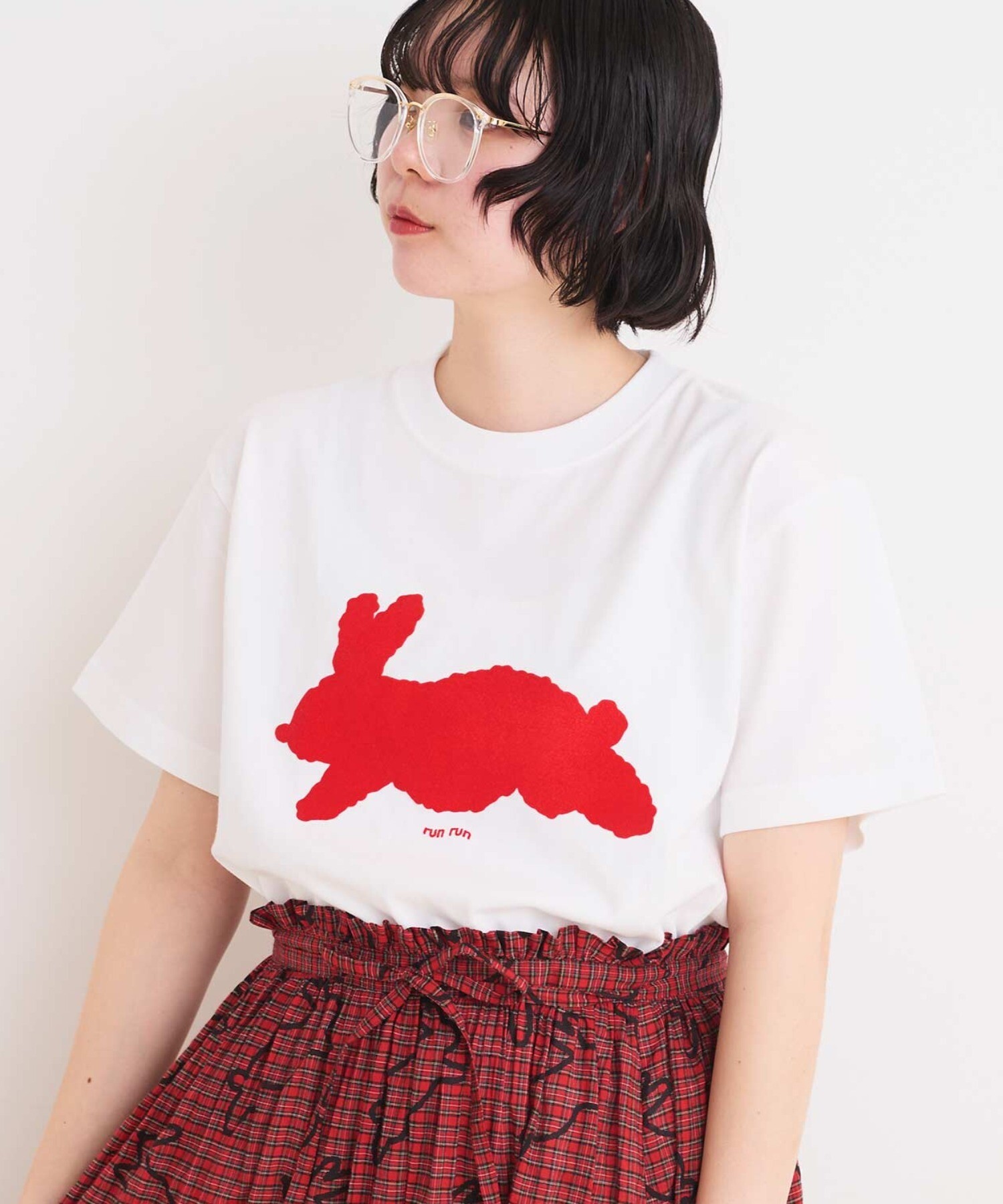 AMBIDEX Store 【予約販売】〇run rabbit Tシャツ(F コン): l