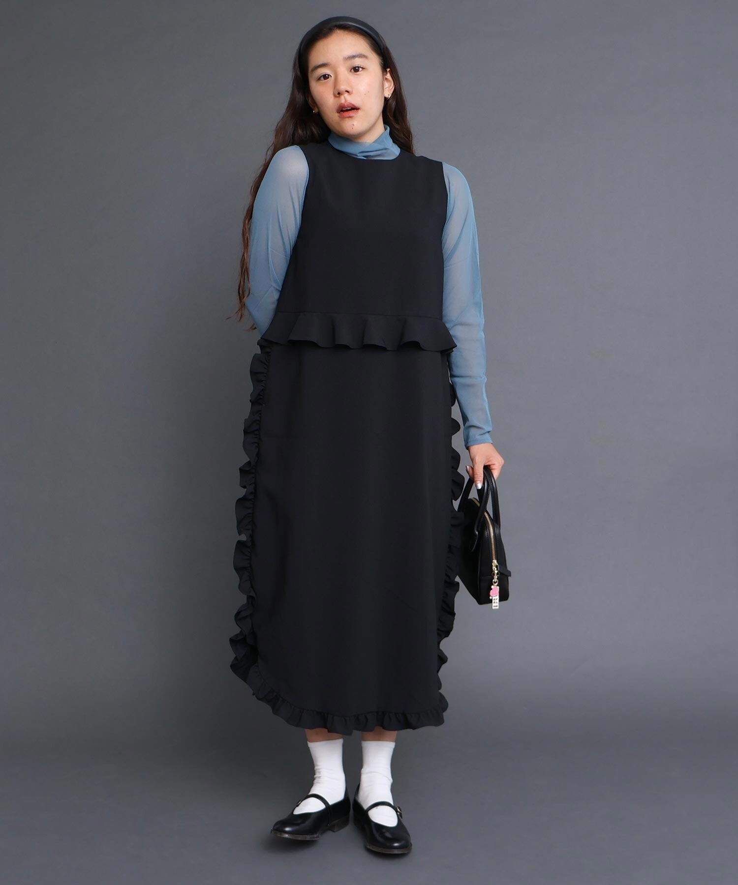 AMBIDEX Store SHELL FRILL peplum ドレス(F クロ): l'atelier du savon