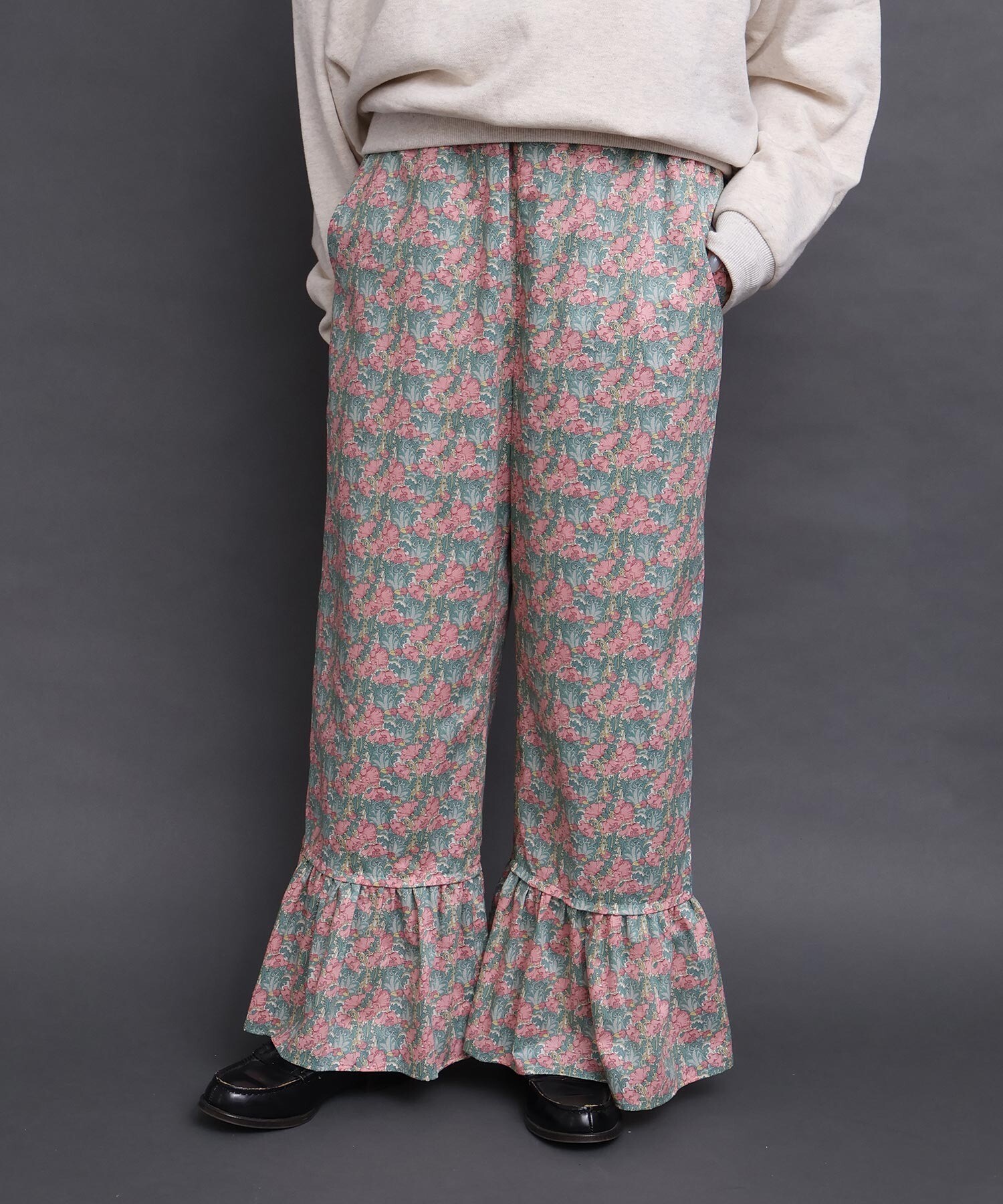 AMBIDEX Store Liberty frill パンツ(F オレンジ): l'atelier du savon