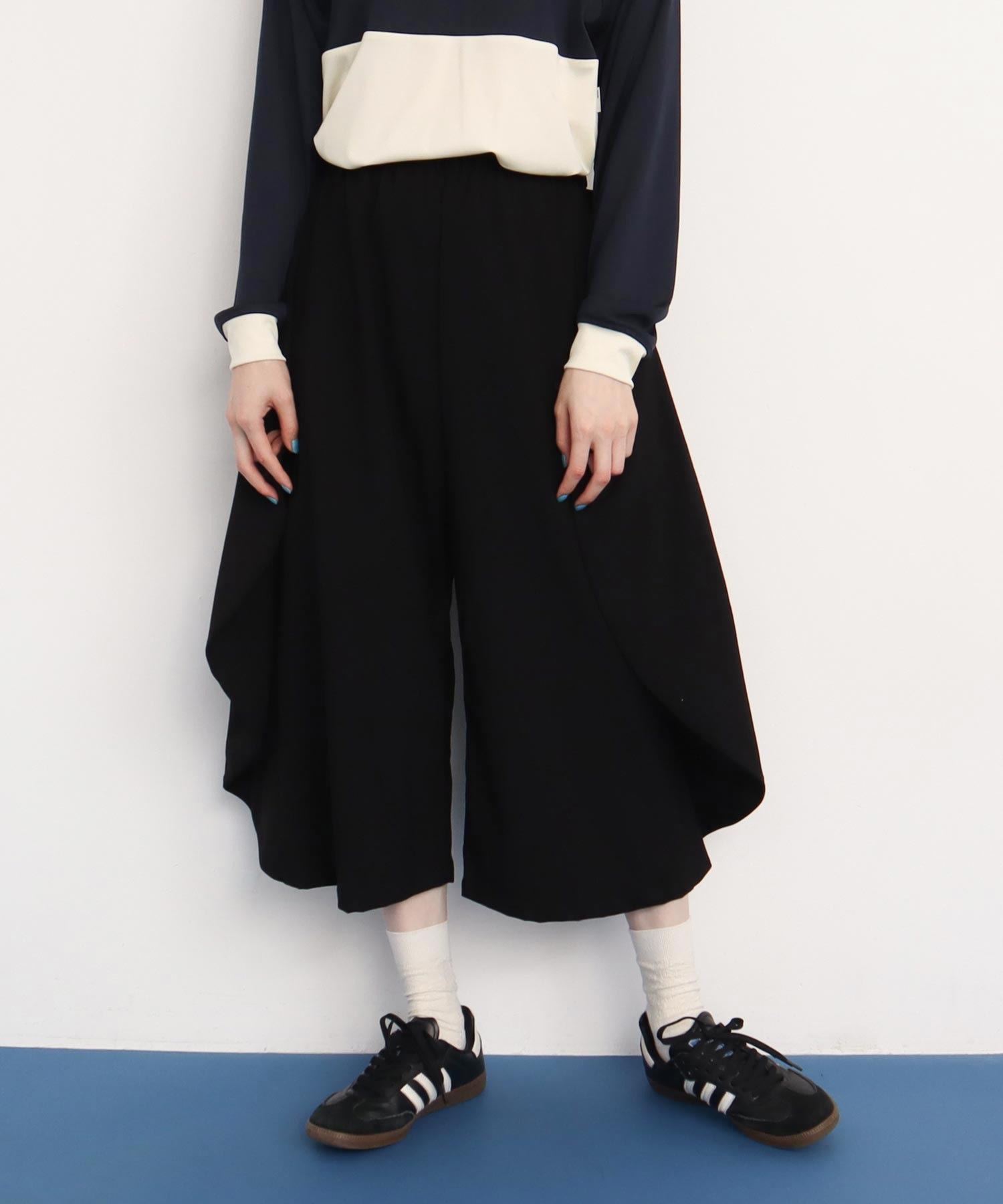 AMBIDEX Store 【予約販売】○△BLACK full moon pants(F クロ): l