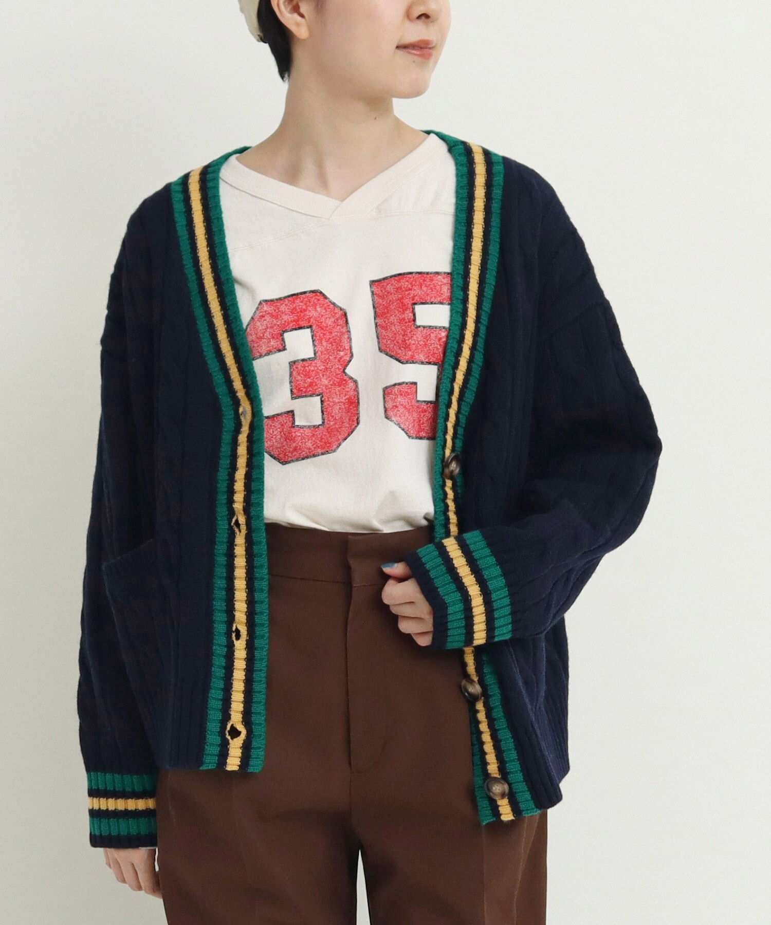 AMBIDEX Store ○チルデンニットカーディガン(F コン): CHILD WOMAN