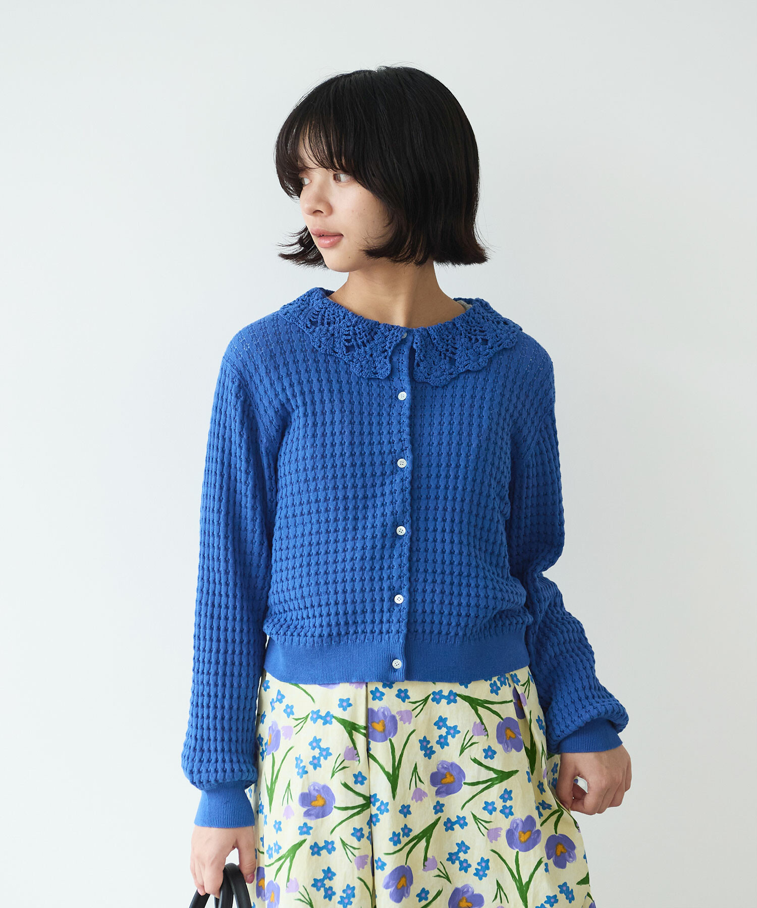 ✨新品未使用✨bulle de savon 上質カシミヤ ケープ ダークネイビー ✨新品未使用✨bulle de savon 上質カシミヤ ケープ ダークネイビー