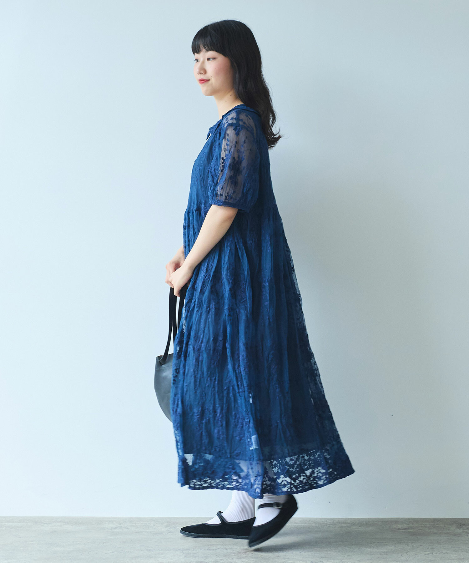 セール】刺繍デニムワンピース（ワンピース）｜Sawa a la mode