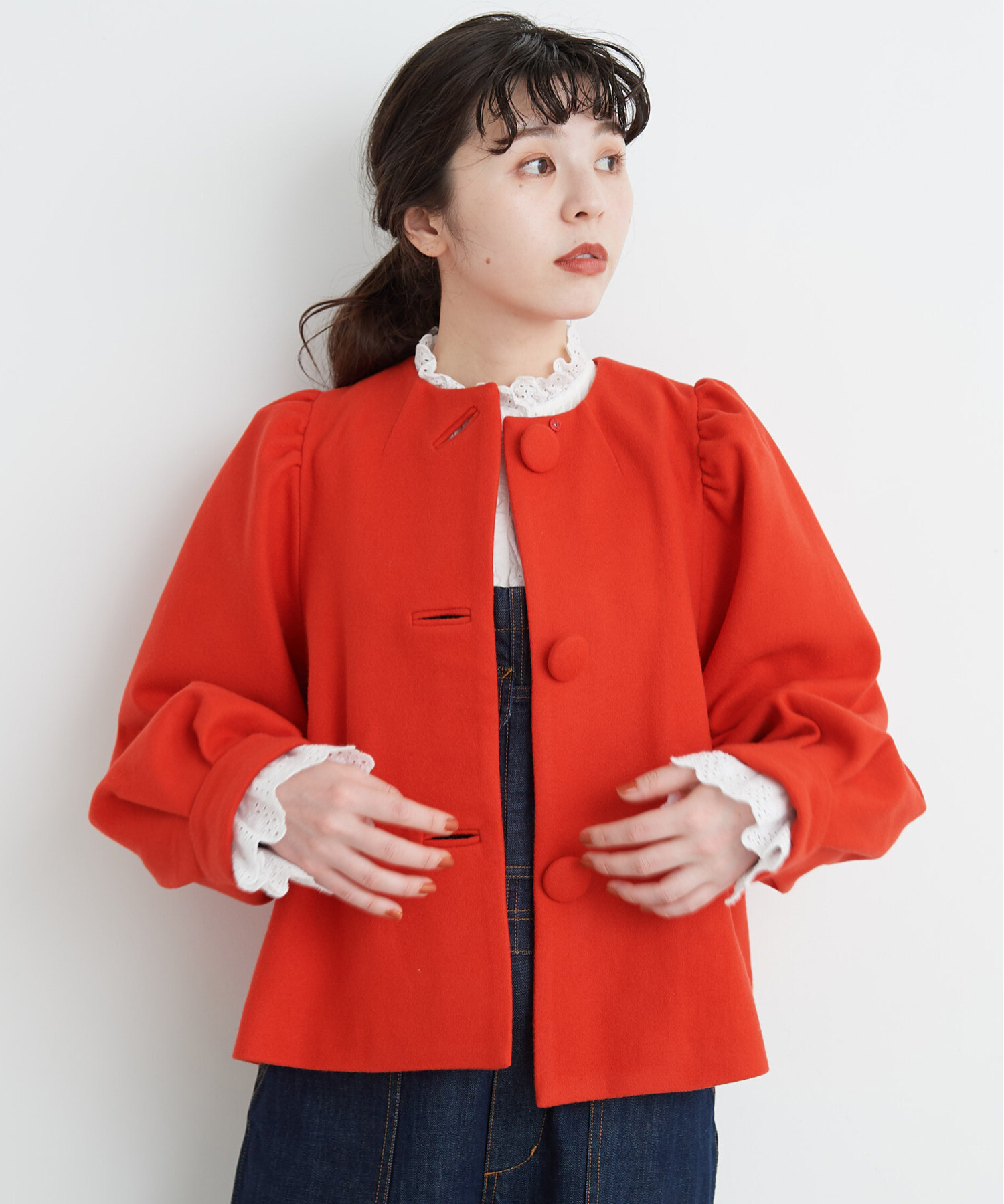 販売の最低価格 [2/3まで]RAKINES 19AW メルトン ショートコート | www ...