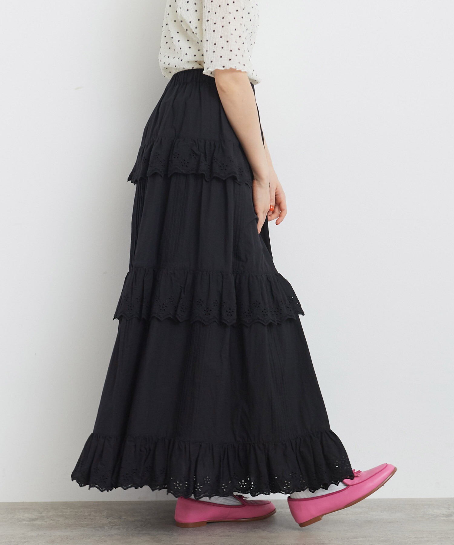 格安即決 スカート Comme des Garcons Flower Sheer Skirt スカート ...