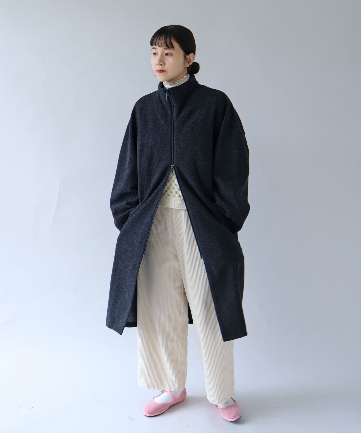 AMBIDEX Store 【予約販売】○コットンウールカシミアボア コクーン