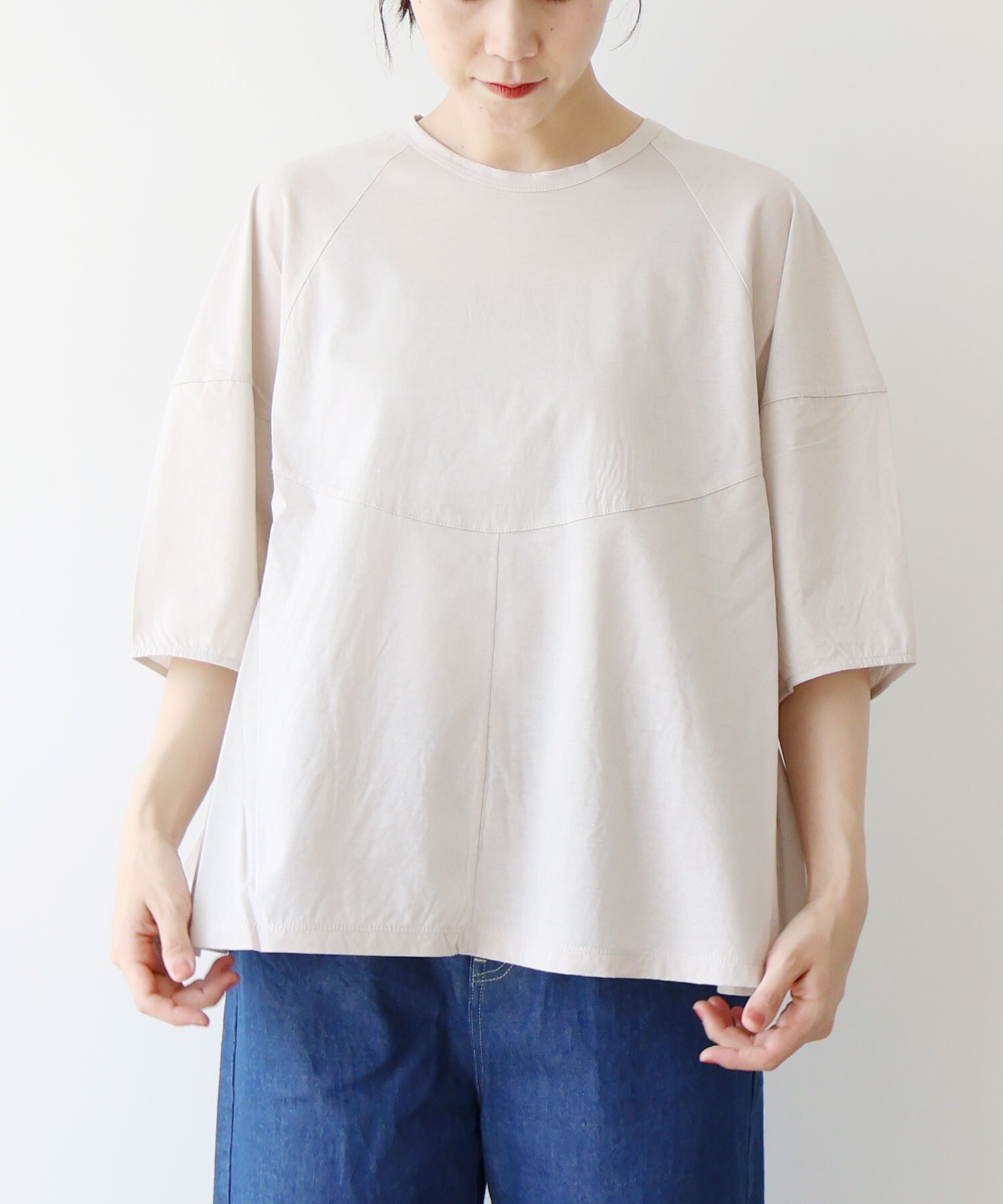 AMBIDEX Store スピンギザコットン ラグランプルオーバー(F