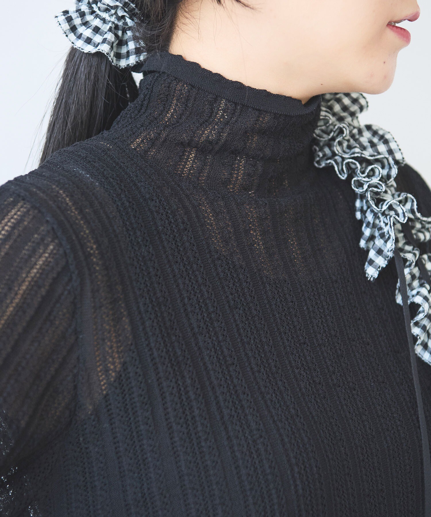 AMBIDEX Store 【予約販売】○コットン/ナイロン sheer stripes