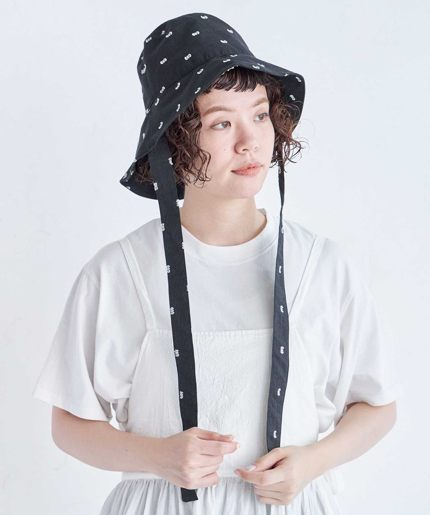 AMBIDEX Store ○CUT DOBBY ハット(F WHT×YEL): FLAT-cic-HATENA AMBIDEX Store ○CUT DOBBY ハット(F WHT×YEL): FLAT-cic-HATENA