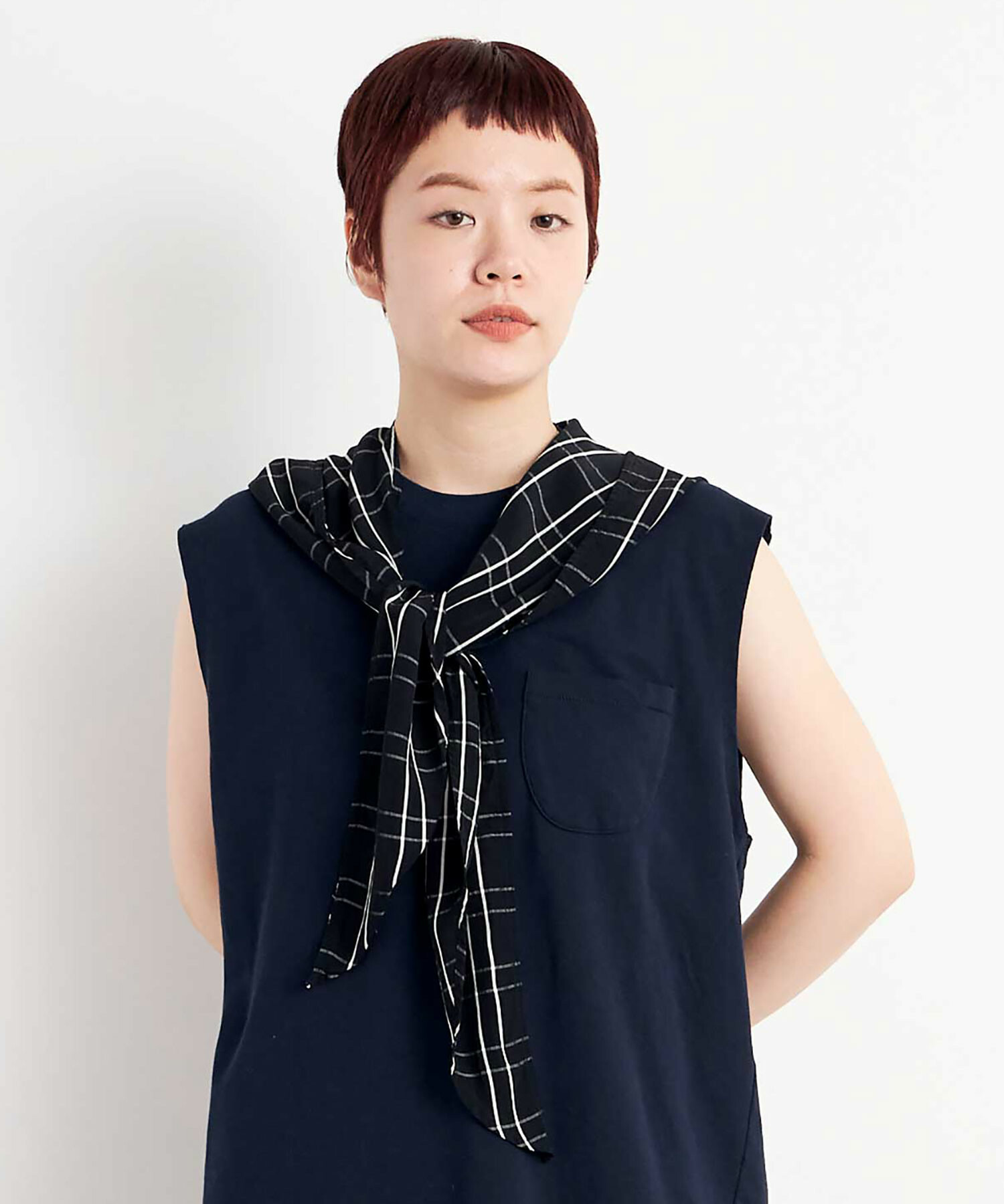 NAVY model:164cm