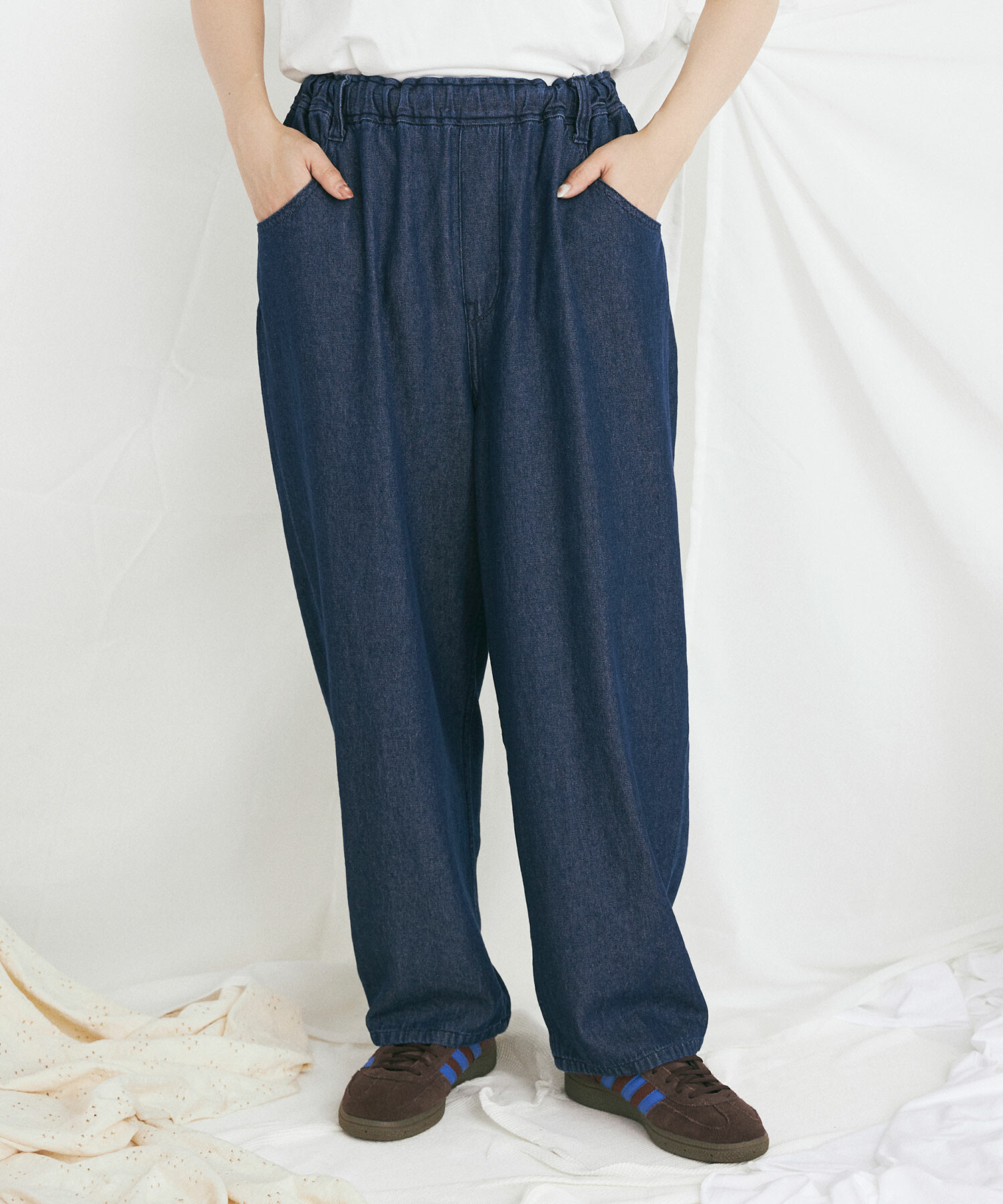 AMBIDEX Store ROPE DENIM 5pocket EASY パンツ(F INDIGO): buoybuoy