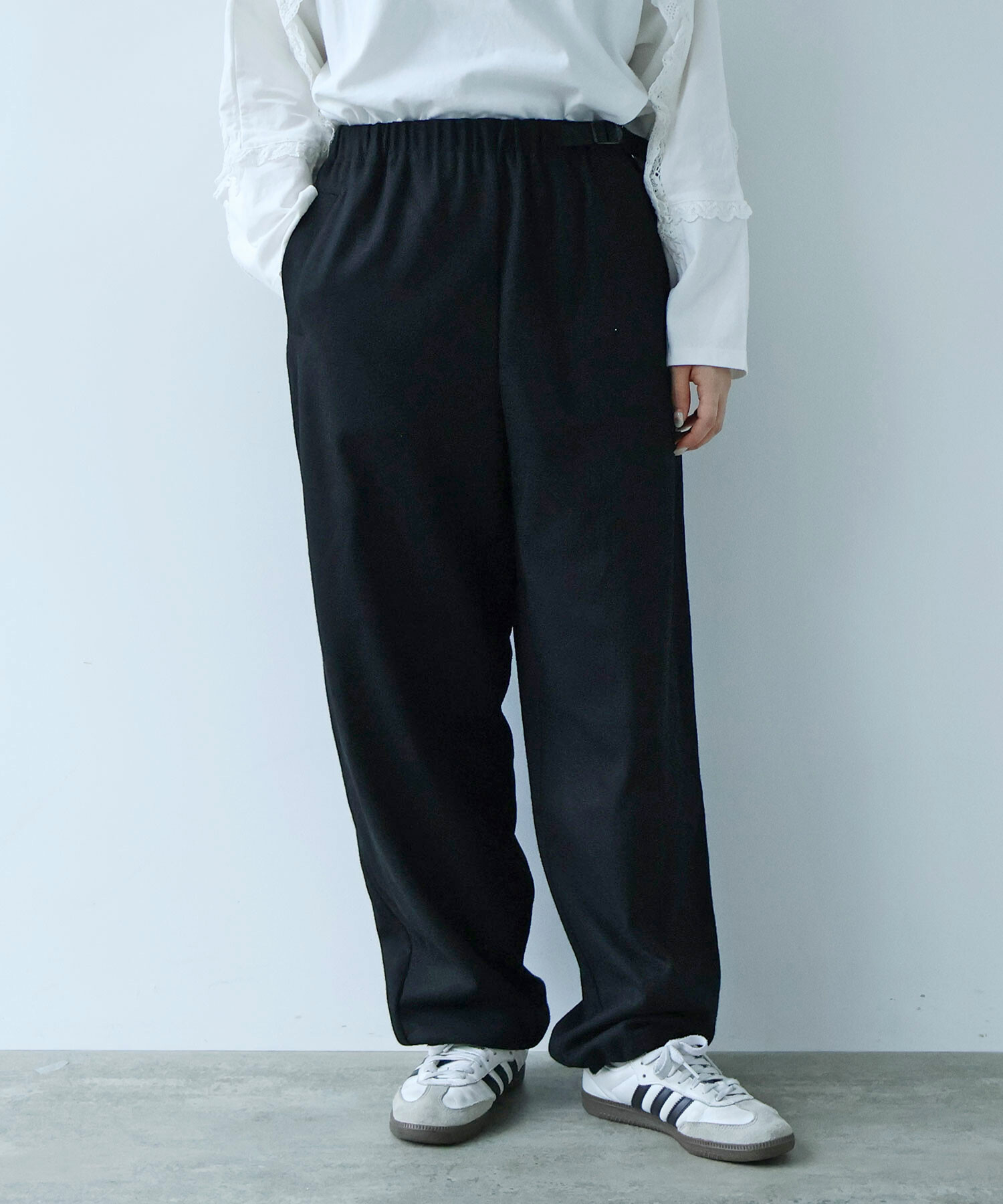 AMBIDEX Store ○スムースソフト圧縮WOOL パンツ(F TOP GREY): buoybuoy