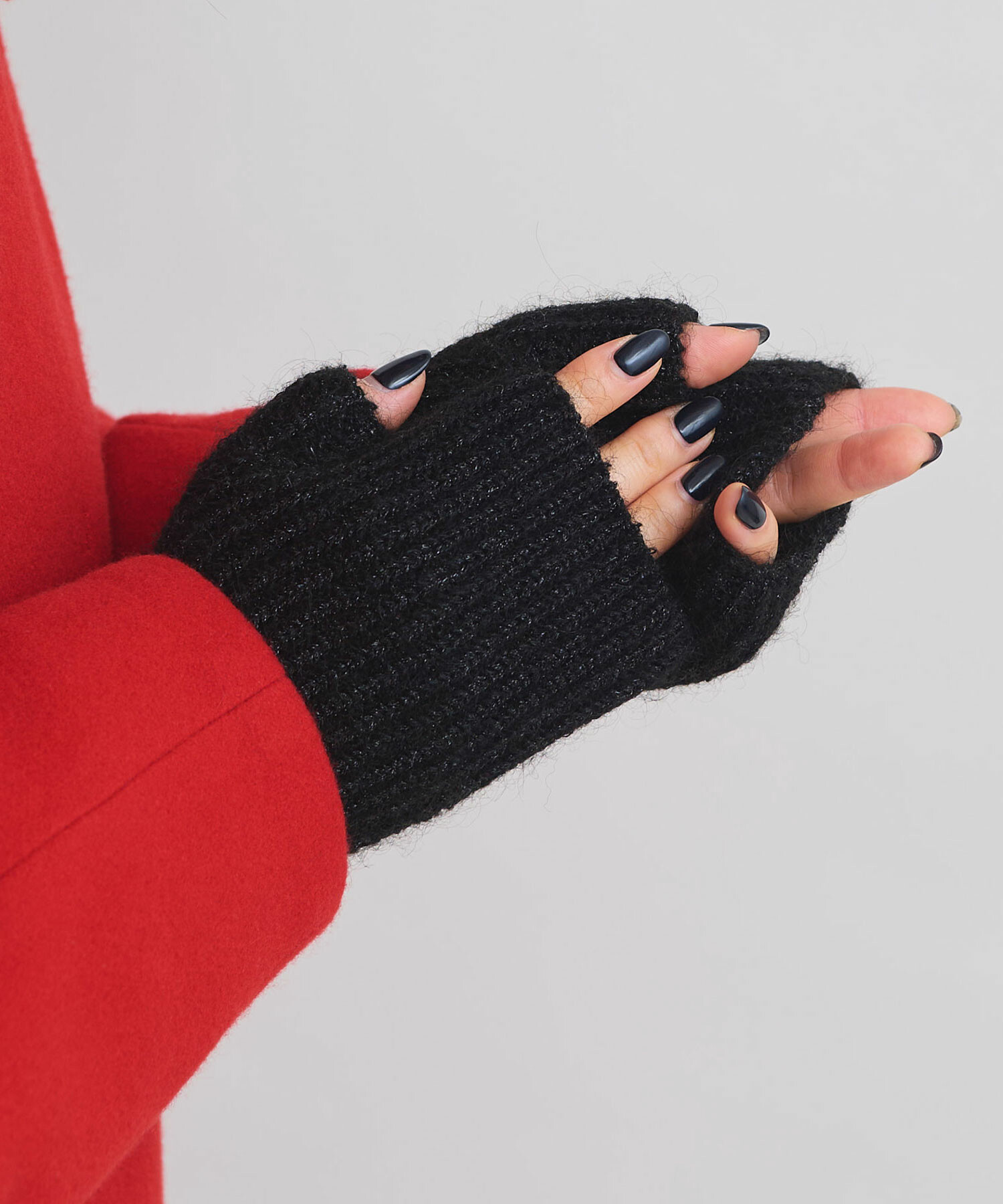 AMBIDEX Store ナイロンリリーヤーンモヘア 手袋 / アームウォーマー(F