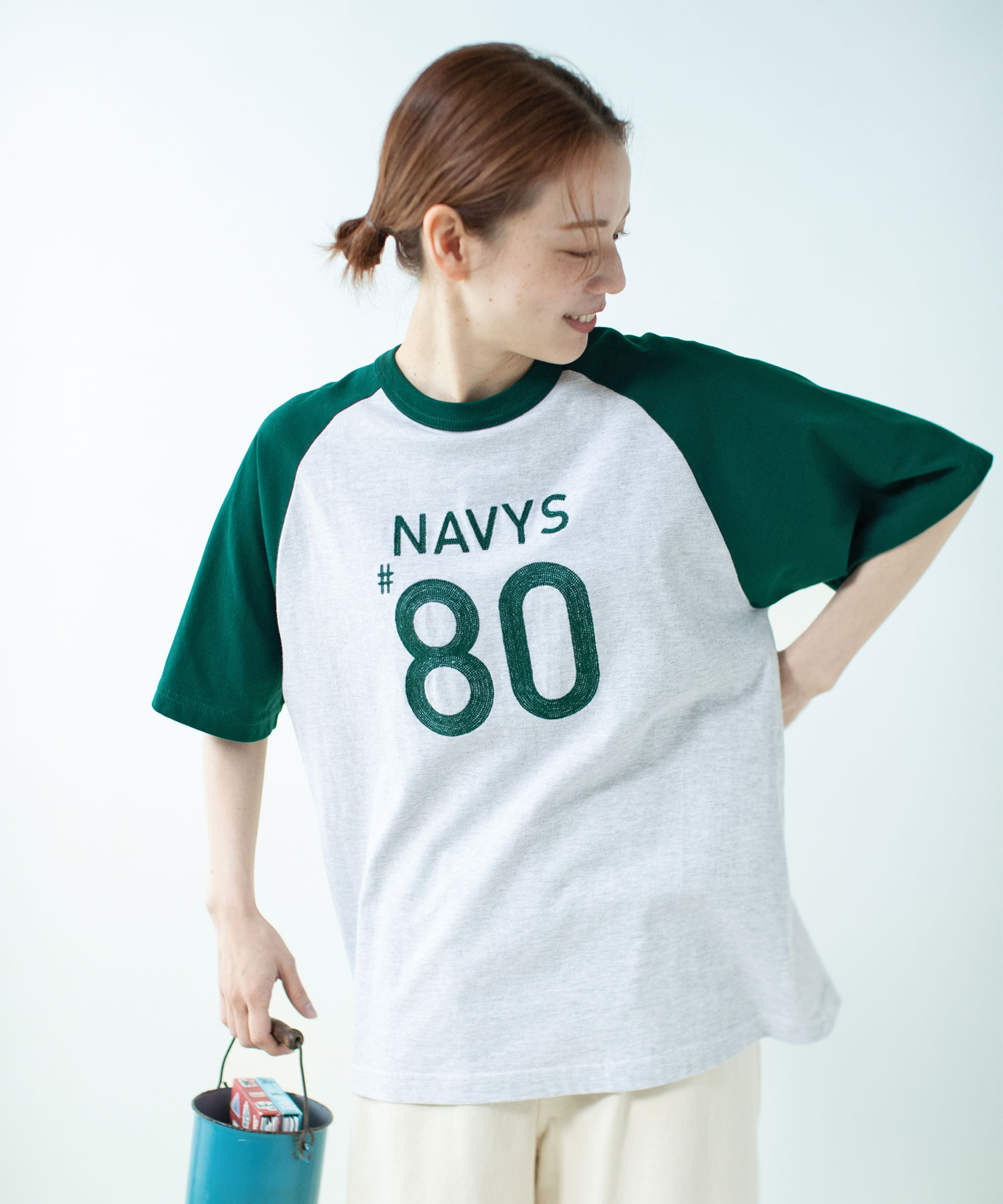 AMBIDEX Store 【予約販売】○#80NAVYS ラグランTシャツ(F AMBIDEX Store 【予約販売】○#80NAVYS ラグランTシャツ(F