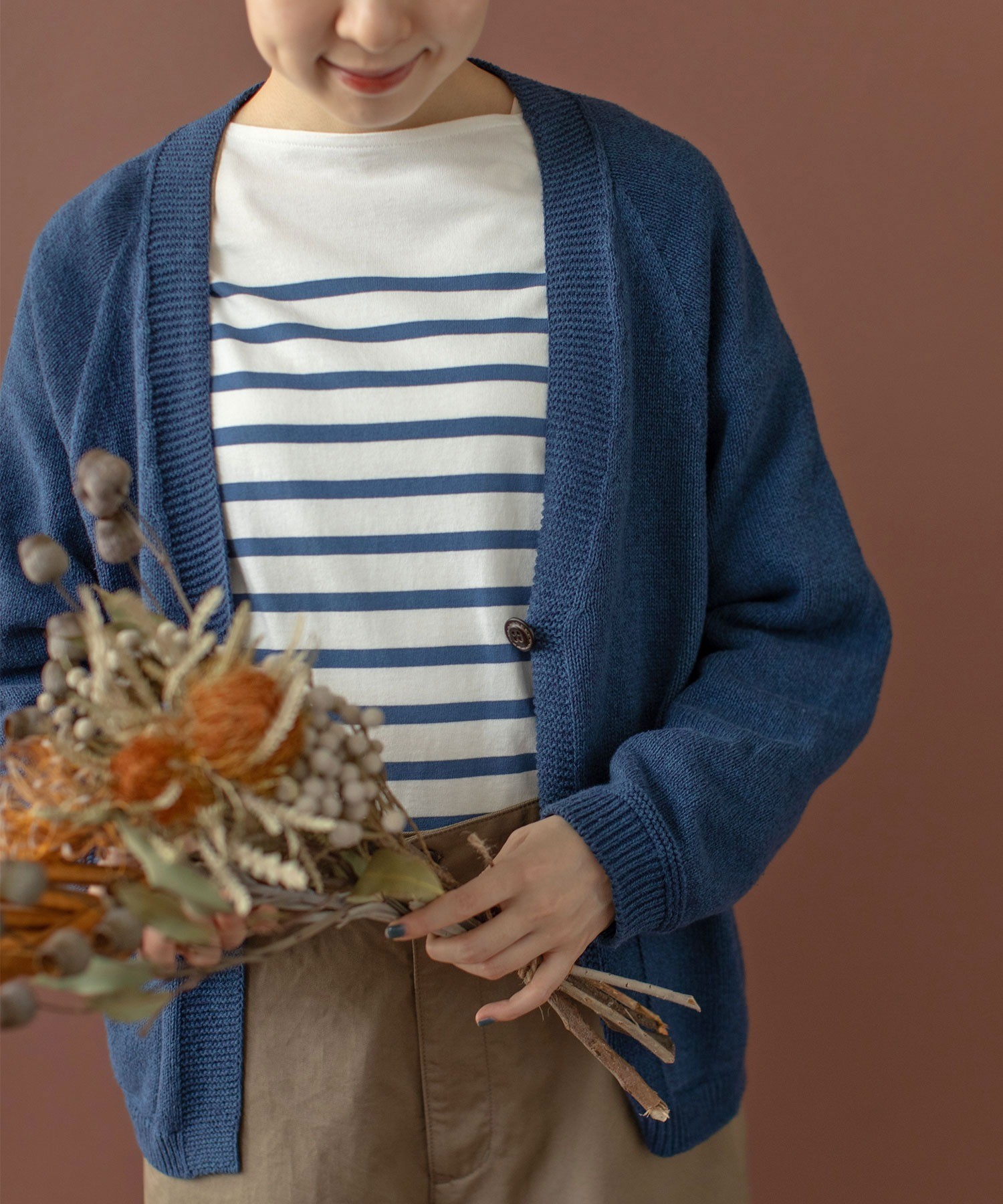 AMBIDEX Store ○○シルクコットン ホールガーメントVネック