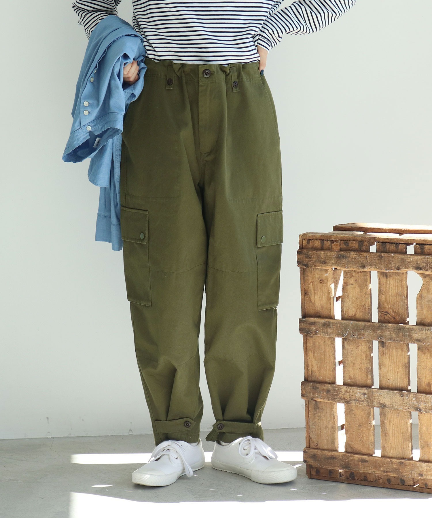 PARICI パーリッシィ ウエポンカーゴパンツ カーキ ウエポン カーゴパンツ（カーゴパンツ）｜PAR ICI（パーリッシィ