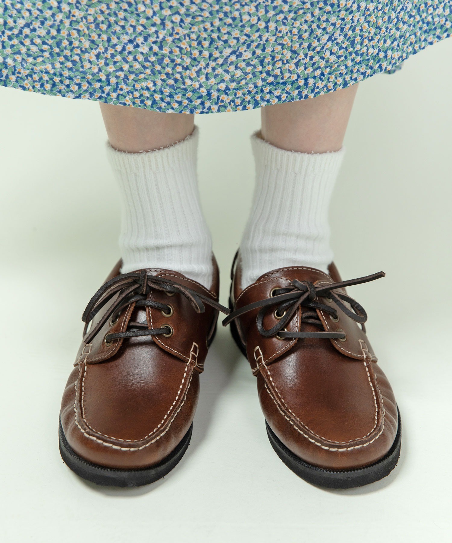 AMBIDEX Store 【予約販売】○スウェード/オイルレザー デッキシューズ