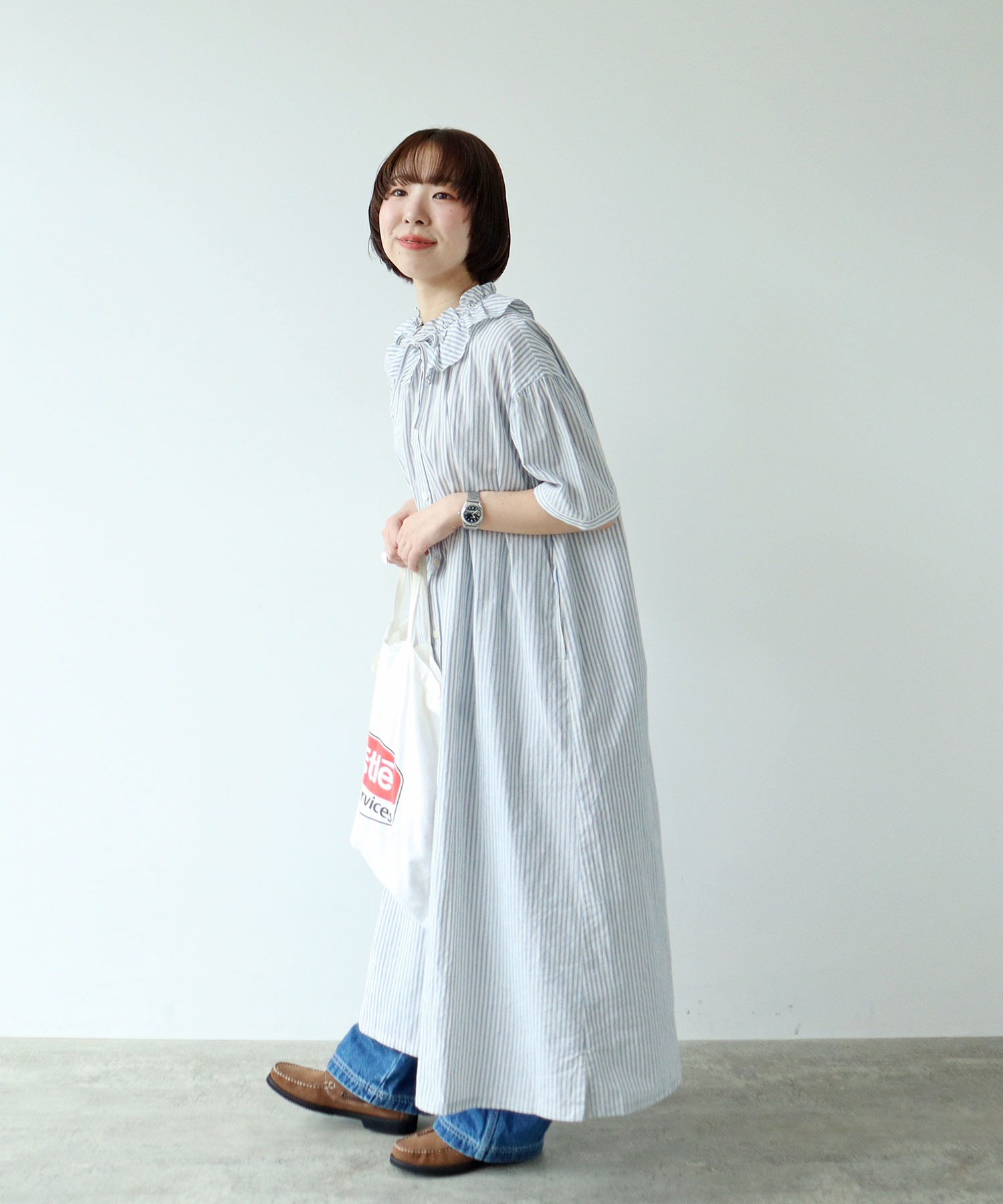 AMBIDEX Store ○【WEB限定】チェック/ストライプ ギャザーリボン