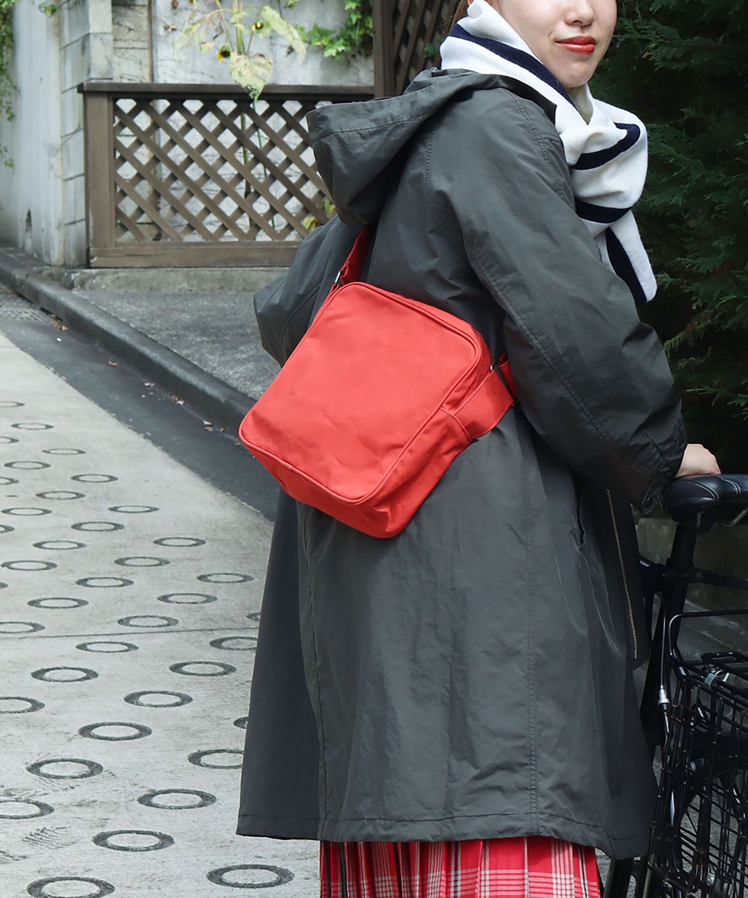 AtelierGG ボアフィールドベスト 赤 アトリエGG 1 GG MADE IN TOKYO