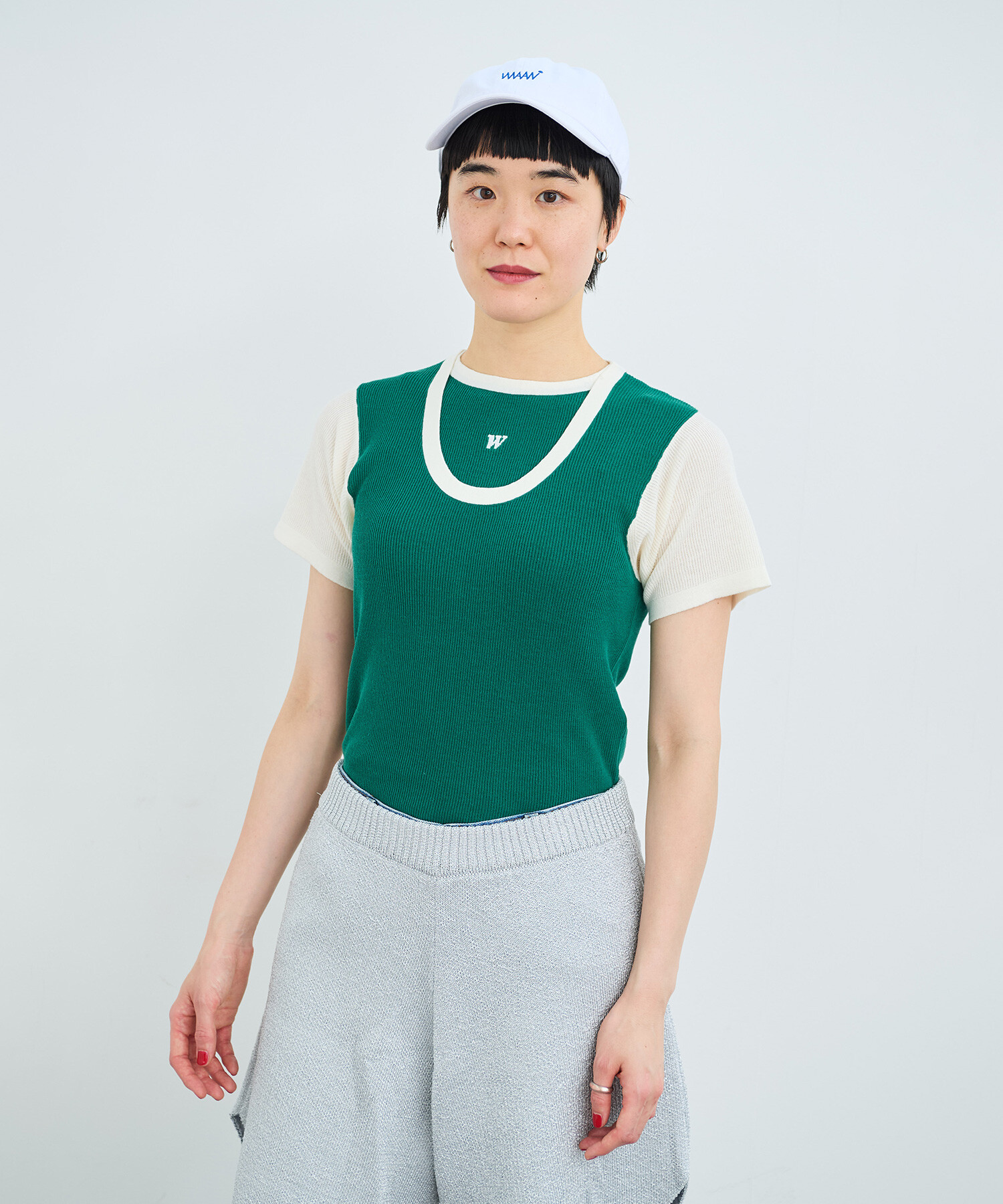 AMBIDEX Store 【予約販売】〇LIB LAYERED コンパクトTシャツ(F