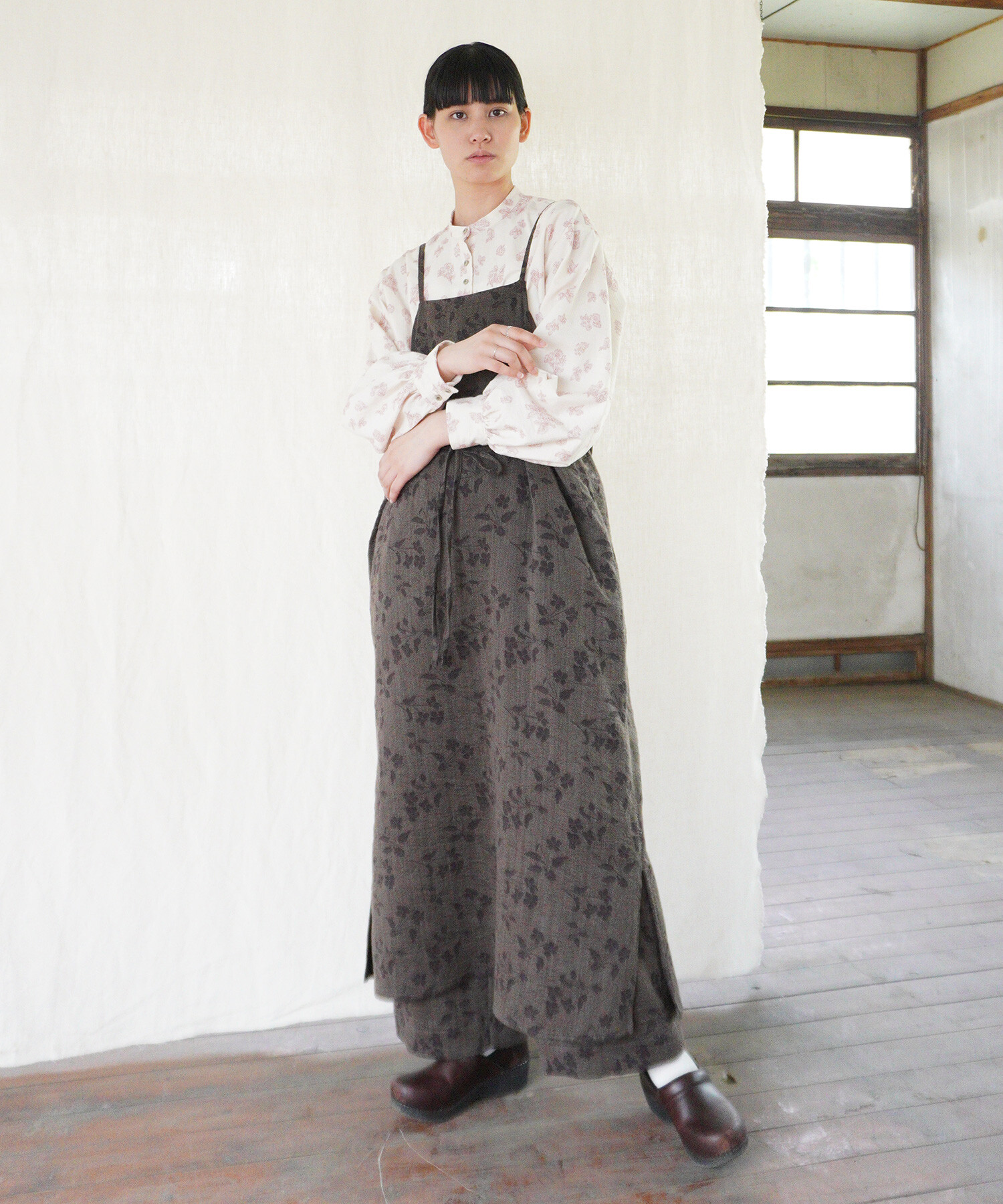 AMBIDEX Store 〇flower tale キャミドレス(F ブラウン): Rin