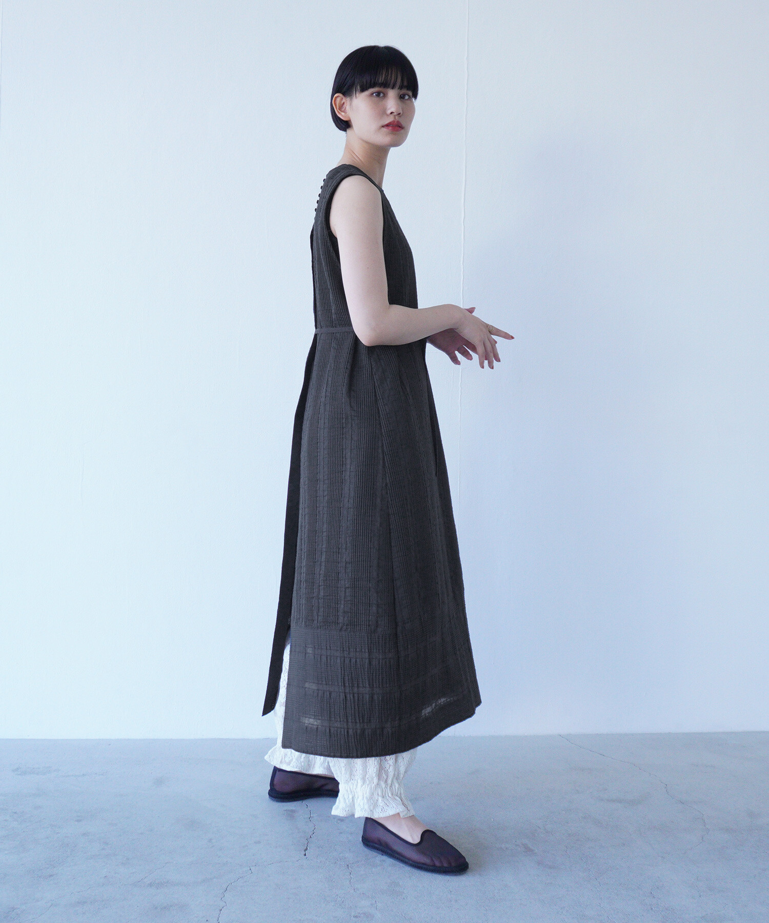 フォクシー　ベーシックワンピース フォクシーブティック Dress La Florasion 43795 ワンピース 40