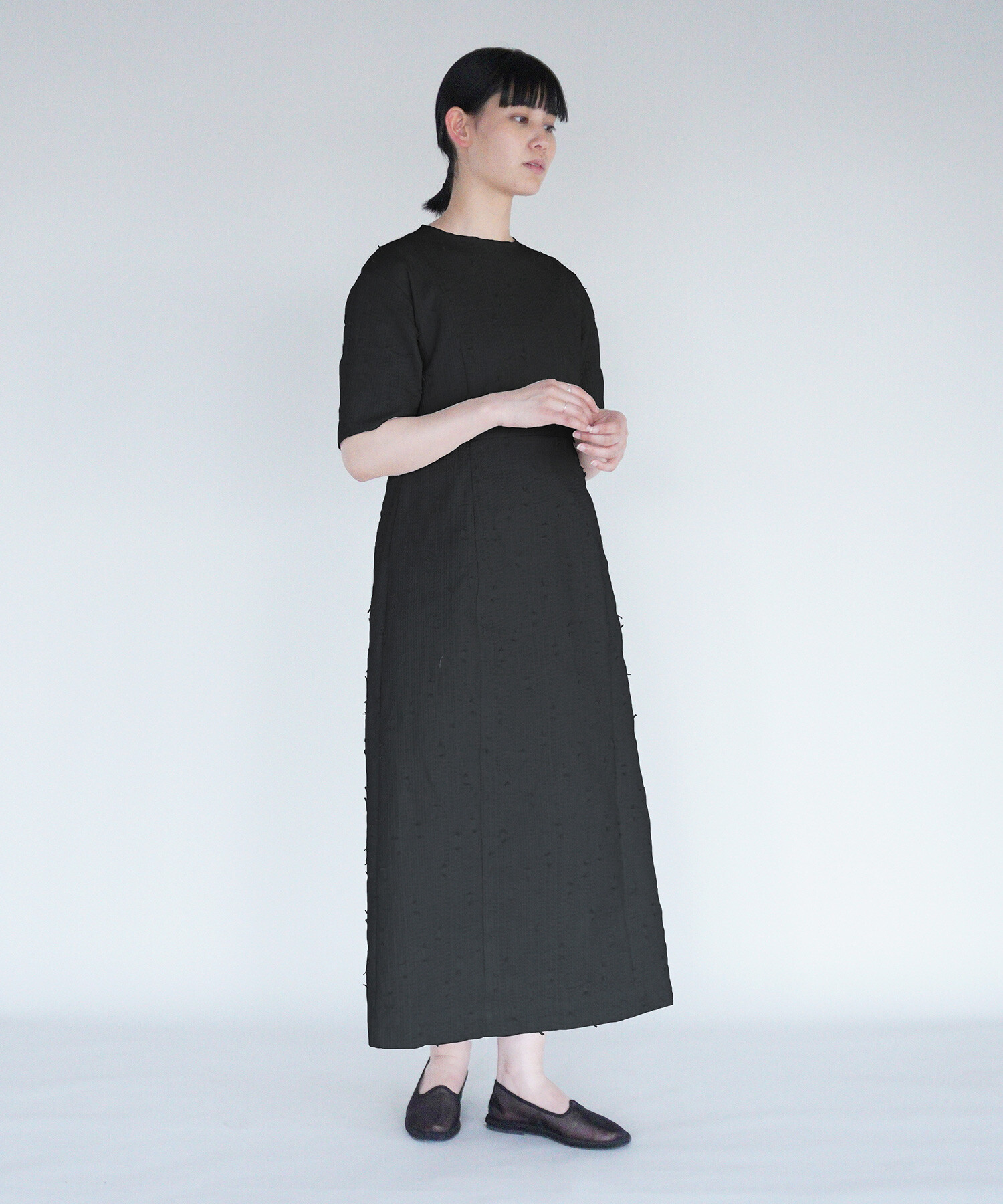 AMBIDEX Store 【予約販売】〇sashiko jacquard コクーンドレス