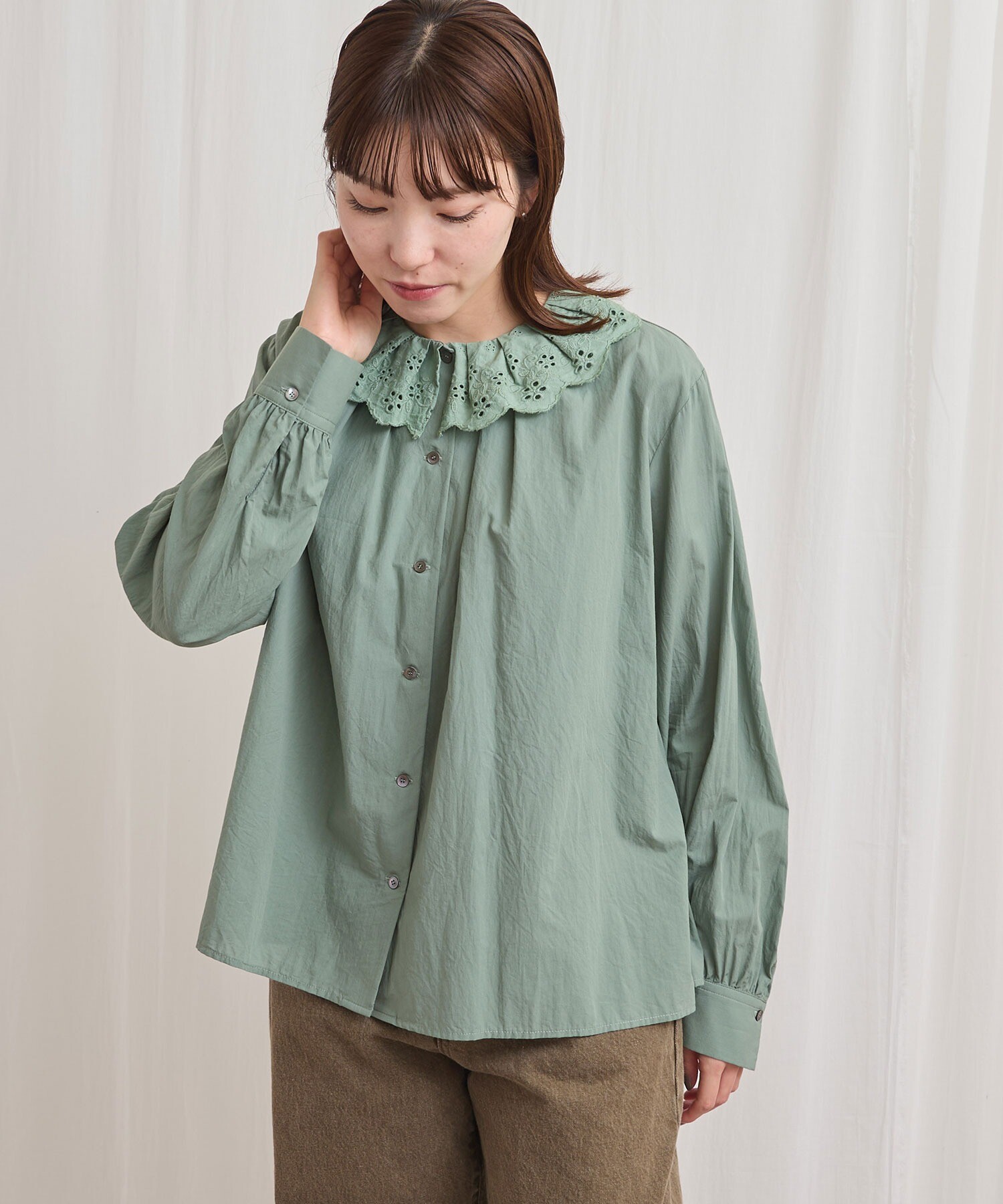 AMBIDEX Store 〇Ann blouse(F シロ): l'atelier du savon