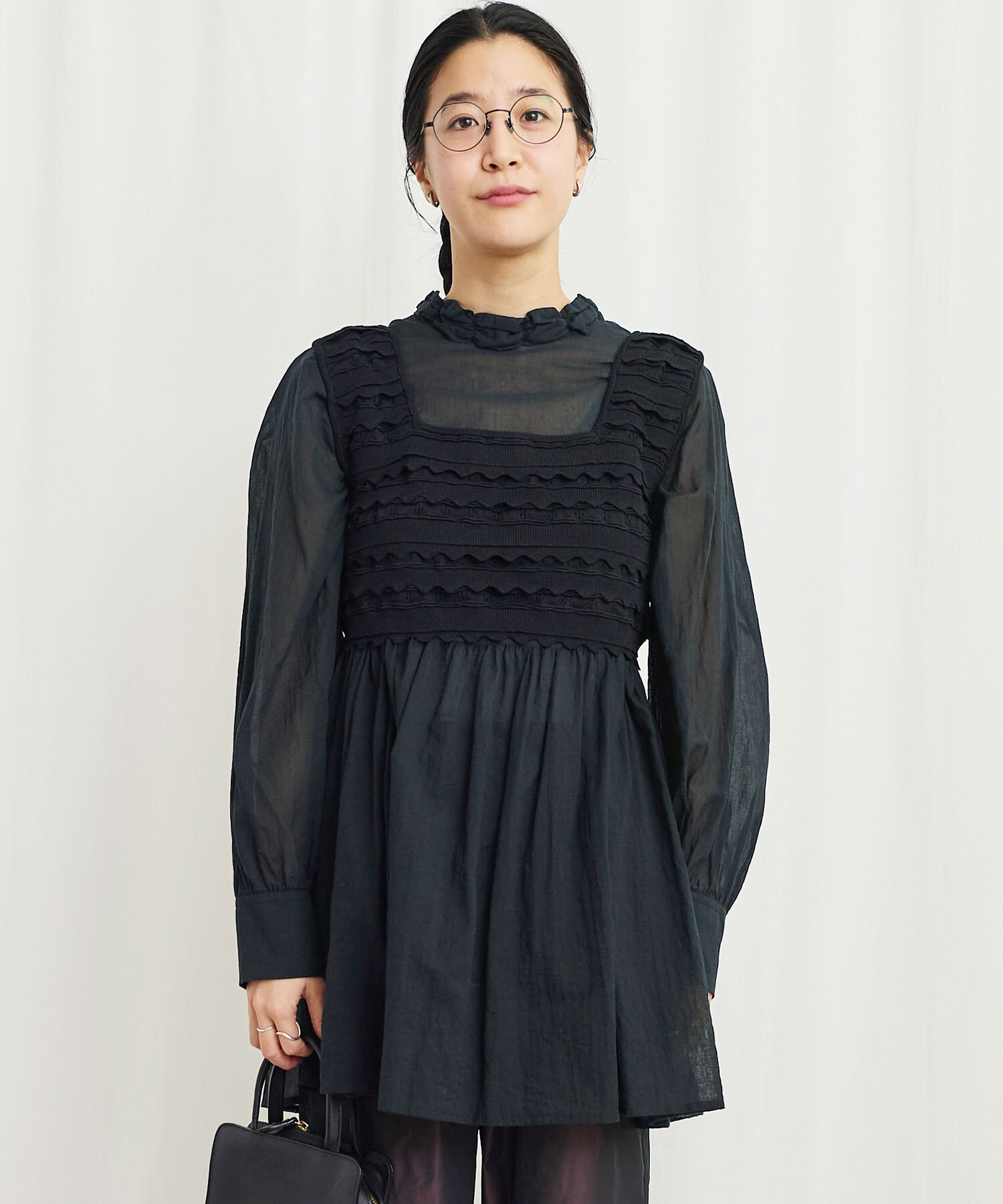 liten／Candy blouse/キャンディブラウス/ブラック/美品 2025年最新】LIten キャンディブラウスの人気アイテム - メルカリ