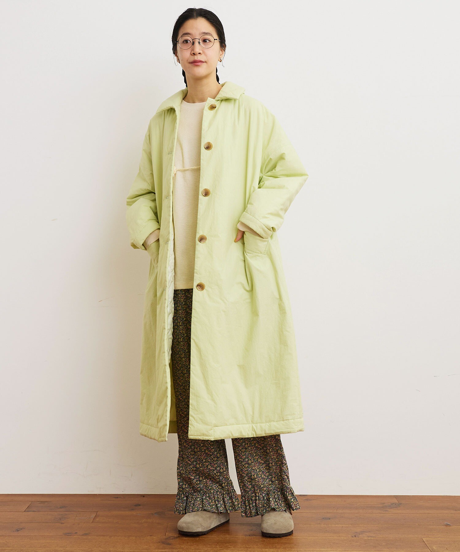 AMBIDEX Store 【予約販売】○cloud coat (light)(F グリーン): l'atelier du savon