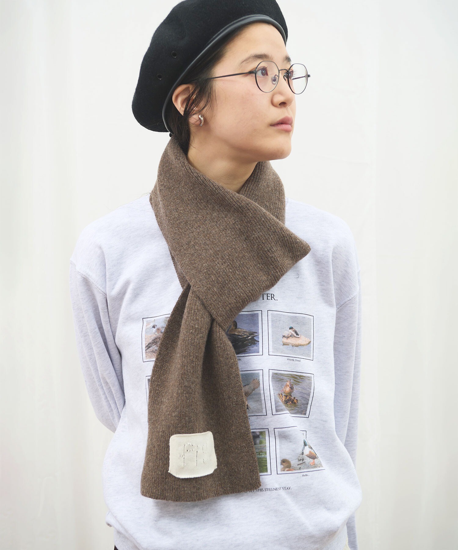AMBIDEX Store 〇AIR WOOL muffler(F コン): l'atelier du savon