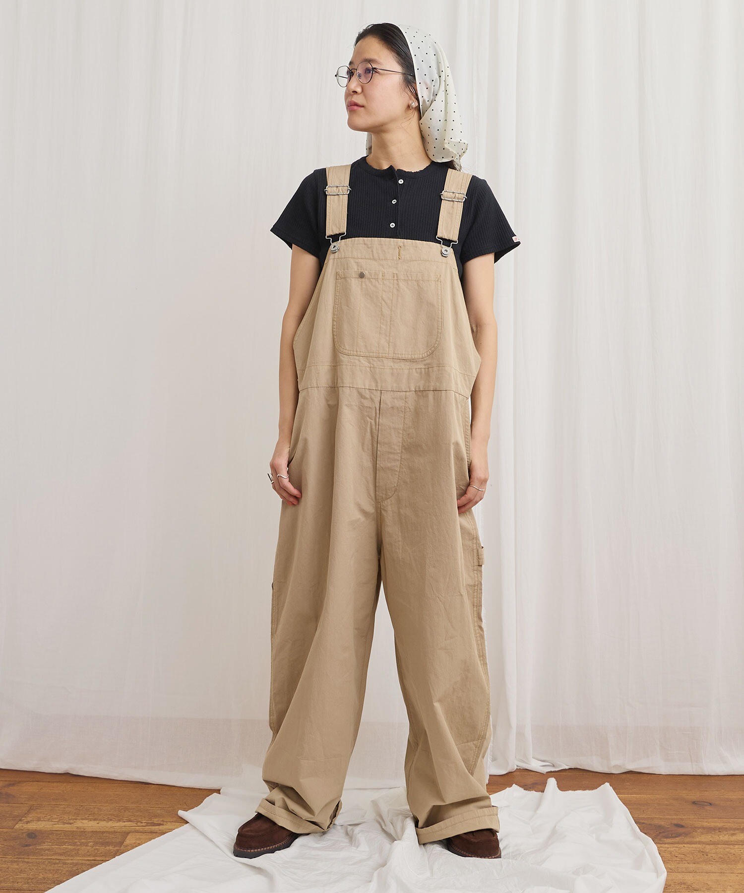 LITTLEBIG 21SS ベージュセットアップ　サイズ44 LITTLEBIG(リトルビッグ)の21SS Flare Sleeve Double Breasted Jacket