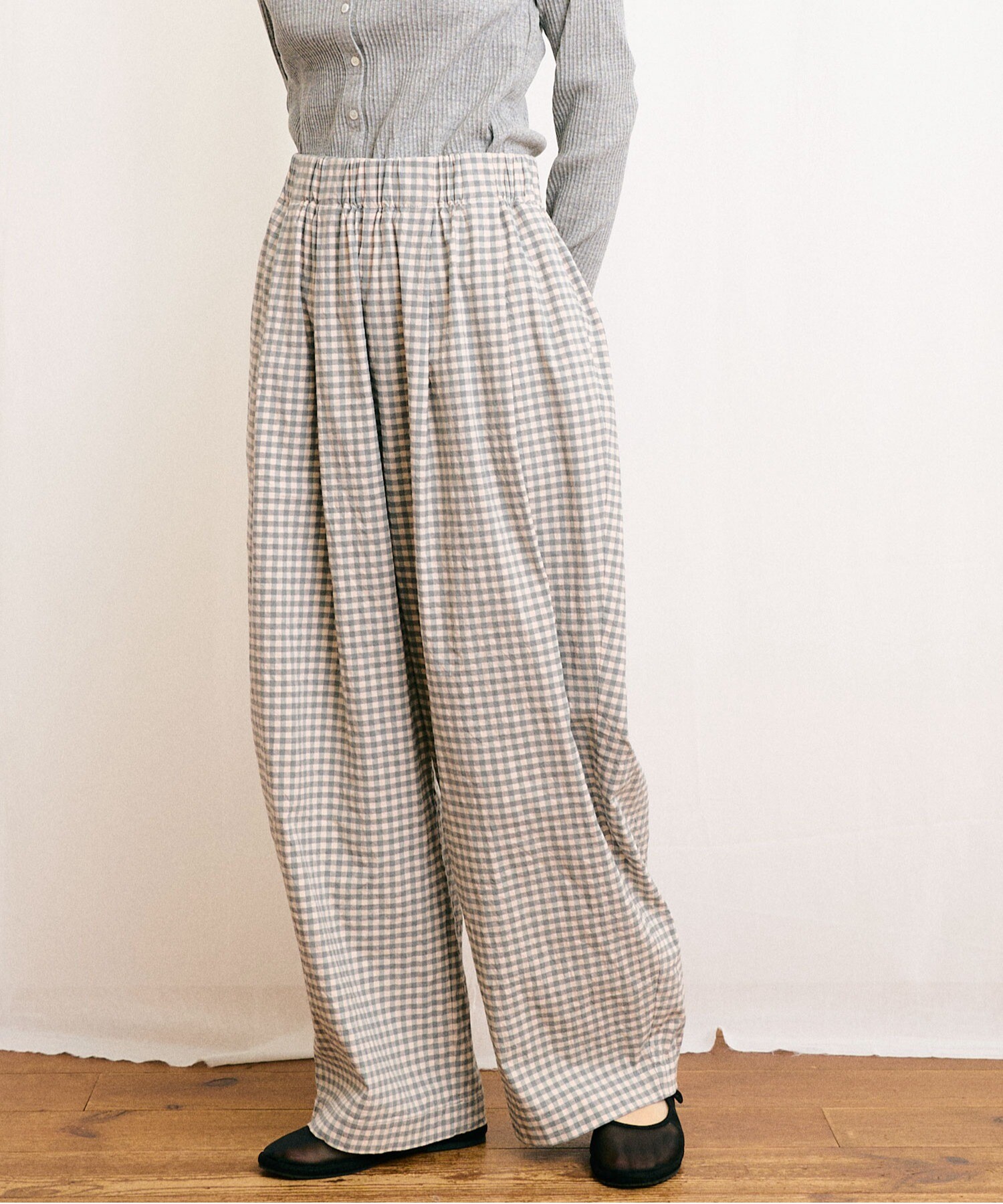 AMBIDEX Store 〇commm pants(F チェック): l'atelier du savon