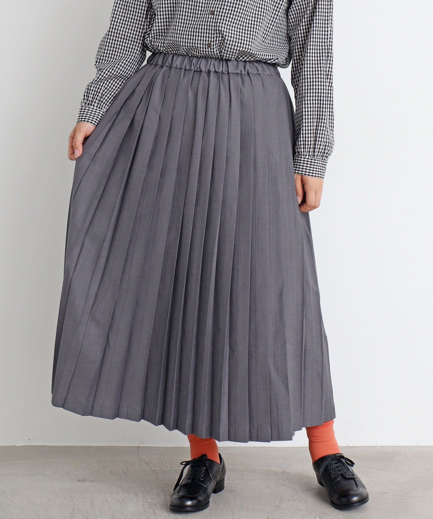 AMBIDEX Store aimer T/Rプリーツスカート(F クロ): Malle chambre de ...