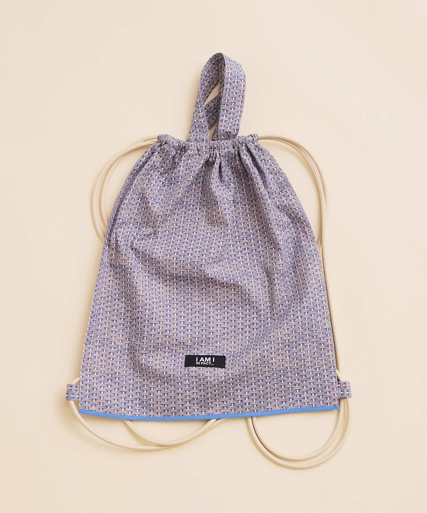 AMBIDEX Store 〇BASKET print ナップサック(F アオ): l'atelier