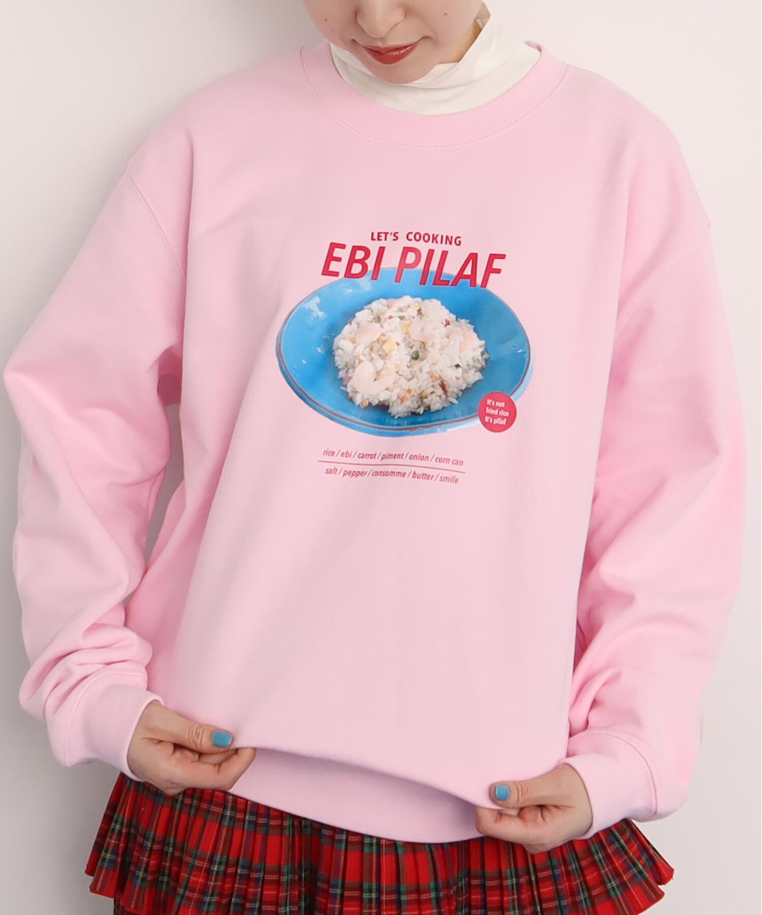 AMBIDEX Store ○EBI PILAF スウェット(F ピンク): l'atelier du