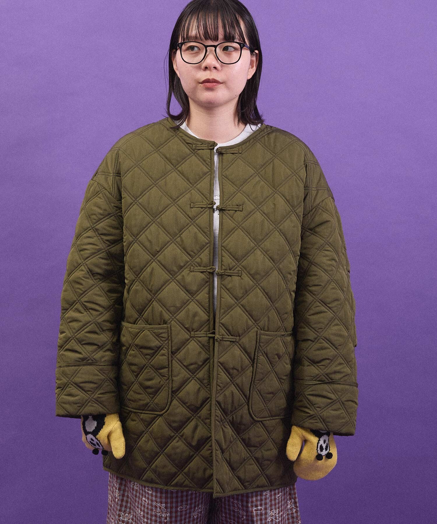 AMBIDEX Store QUILTING CHINA coat(F クロ): l'atelier du savon