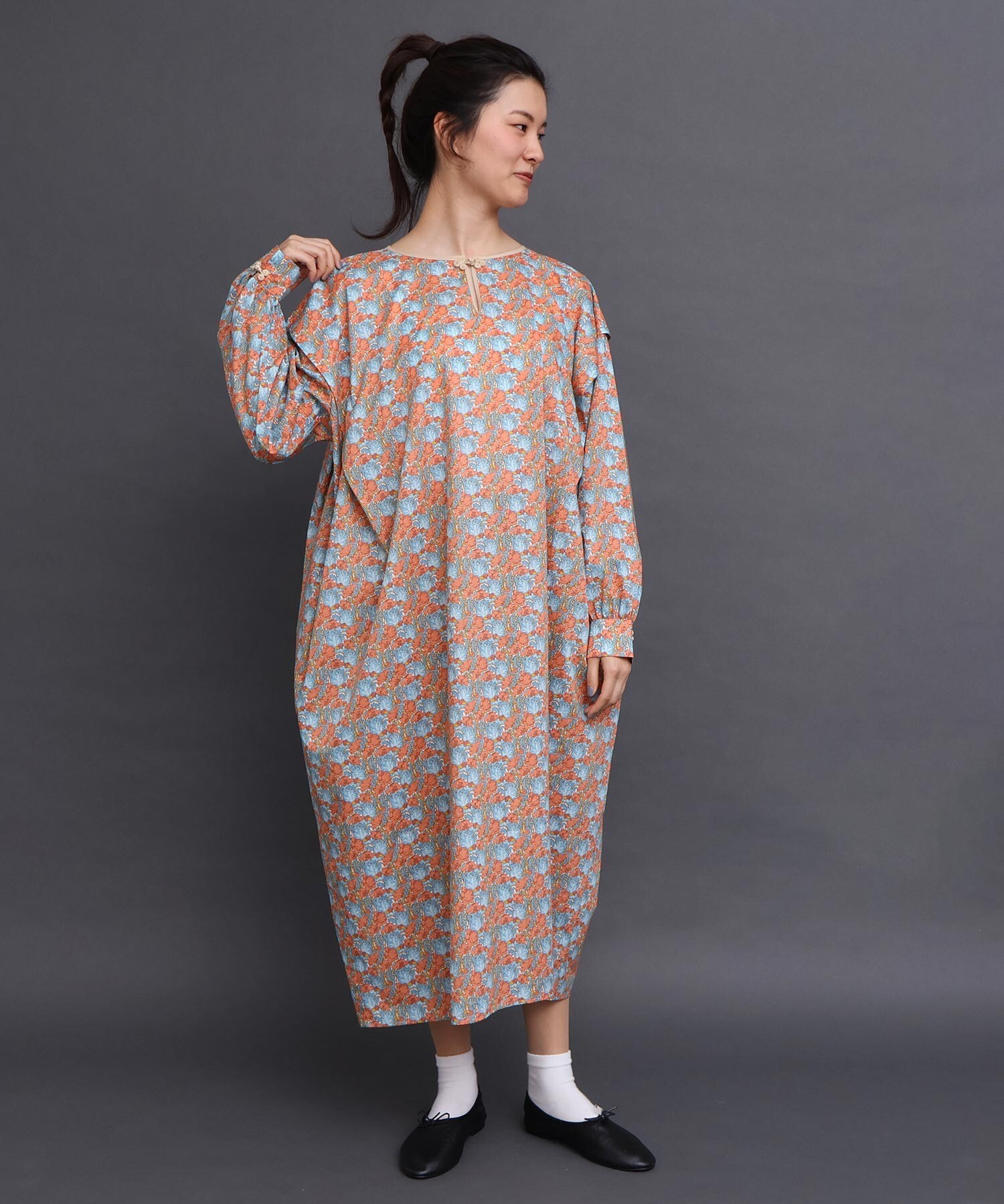AMBIDEX Store Liberty over china ドレス(F グリーン): l'atelier du
