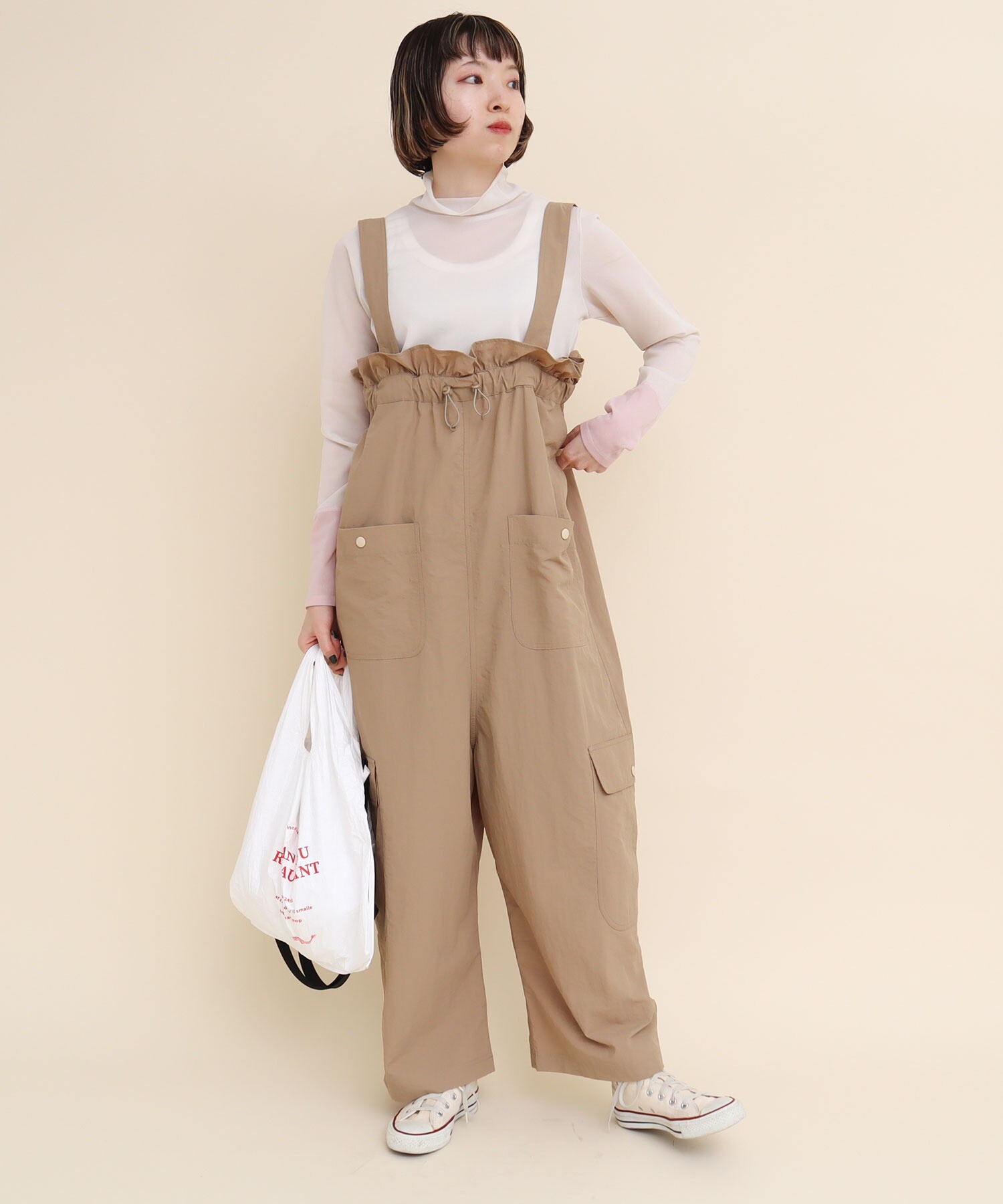 AMBIDEX Store ○○NYLON pocket overall(F キナリ): l'atelier du savon