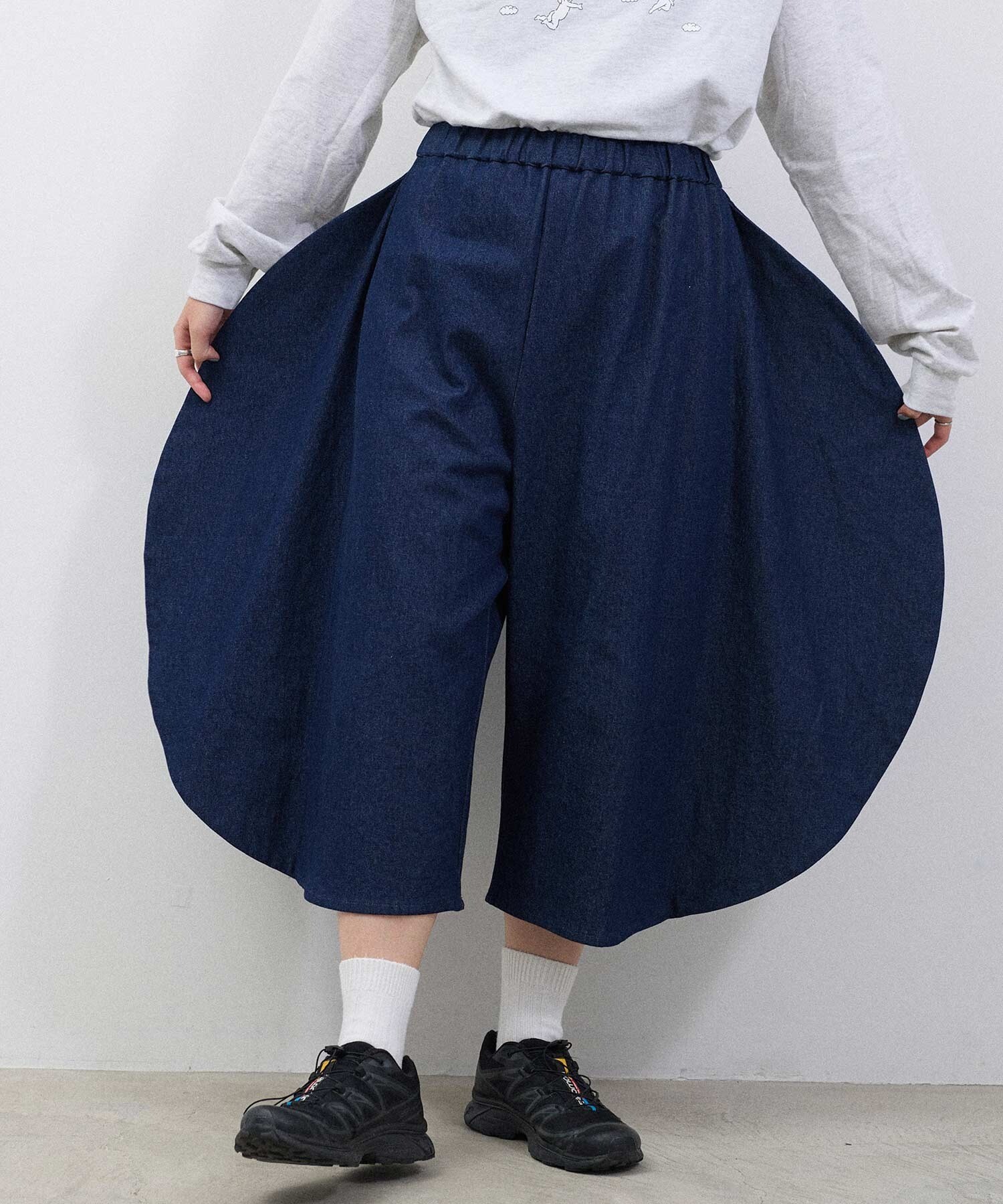 AMBIDEX Store 〇DENIM FULL MOON パンツ(F サックス): l'atelier du savon