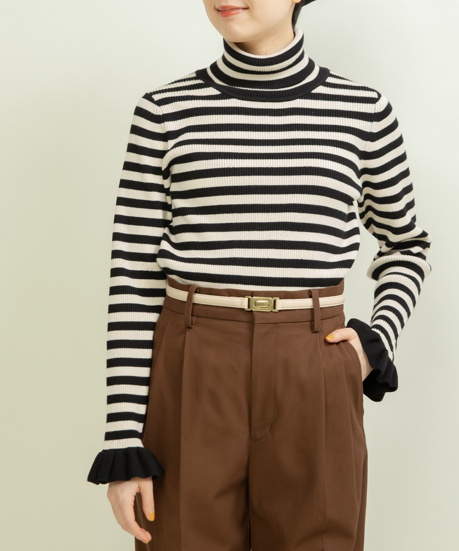 ボーダー モデル:身長158cm