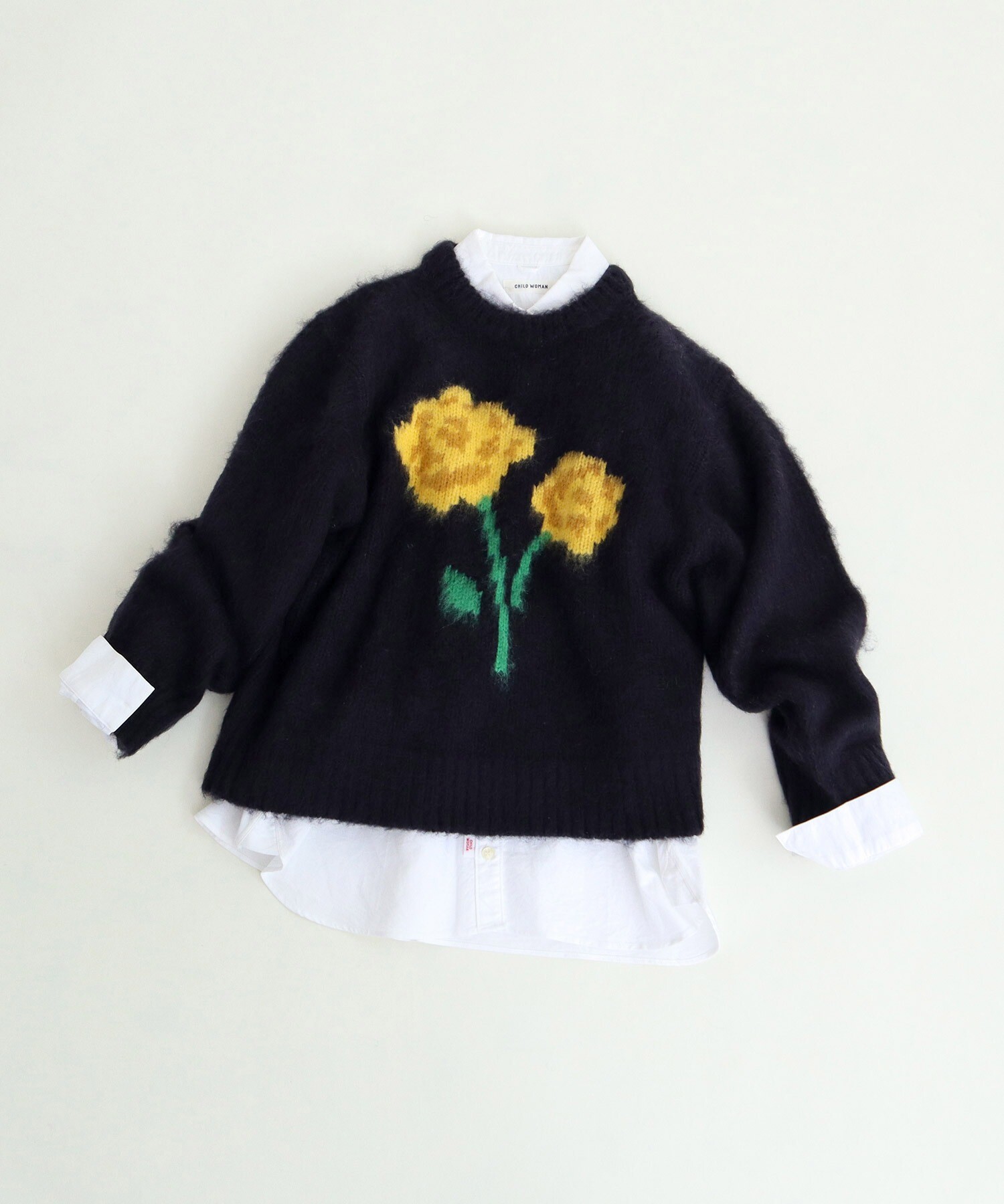 バード HL】MULTI BORDER HALF-ZIP KNIT PULLOVER｜CONVERSE TOKYO