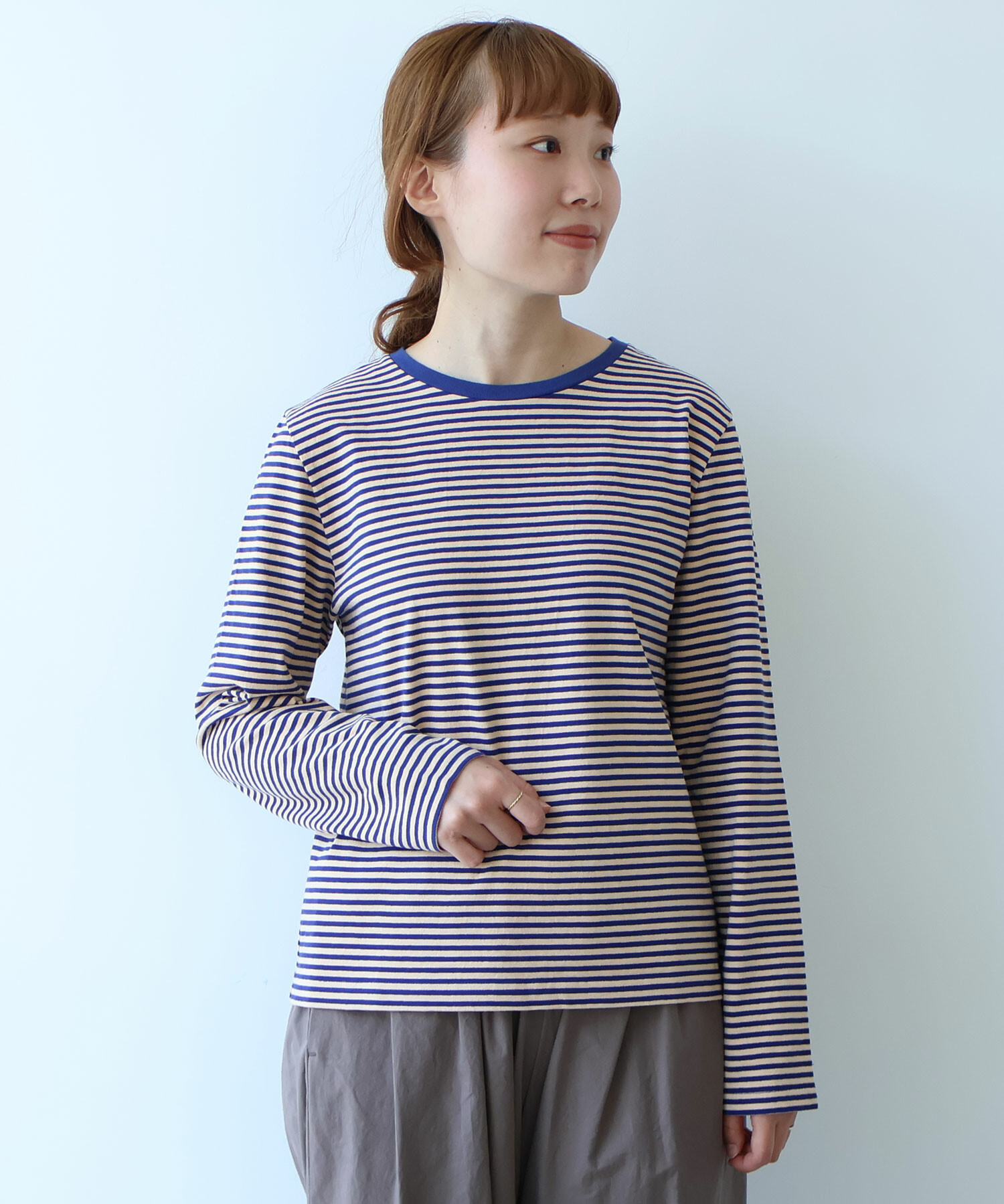 bulle de savon Tシャツ 袖デザイン AMBIDEX Store 〇音楽隊の動物たち 刺繍Tシャツ(F オートミール