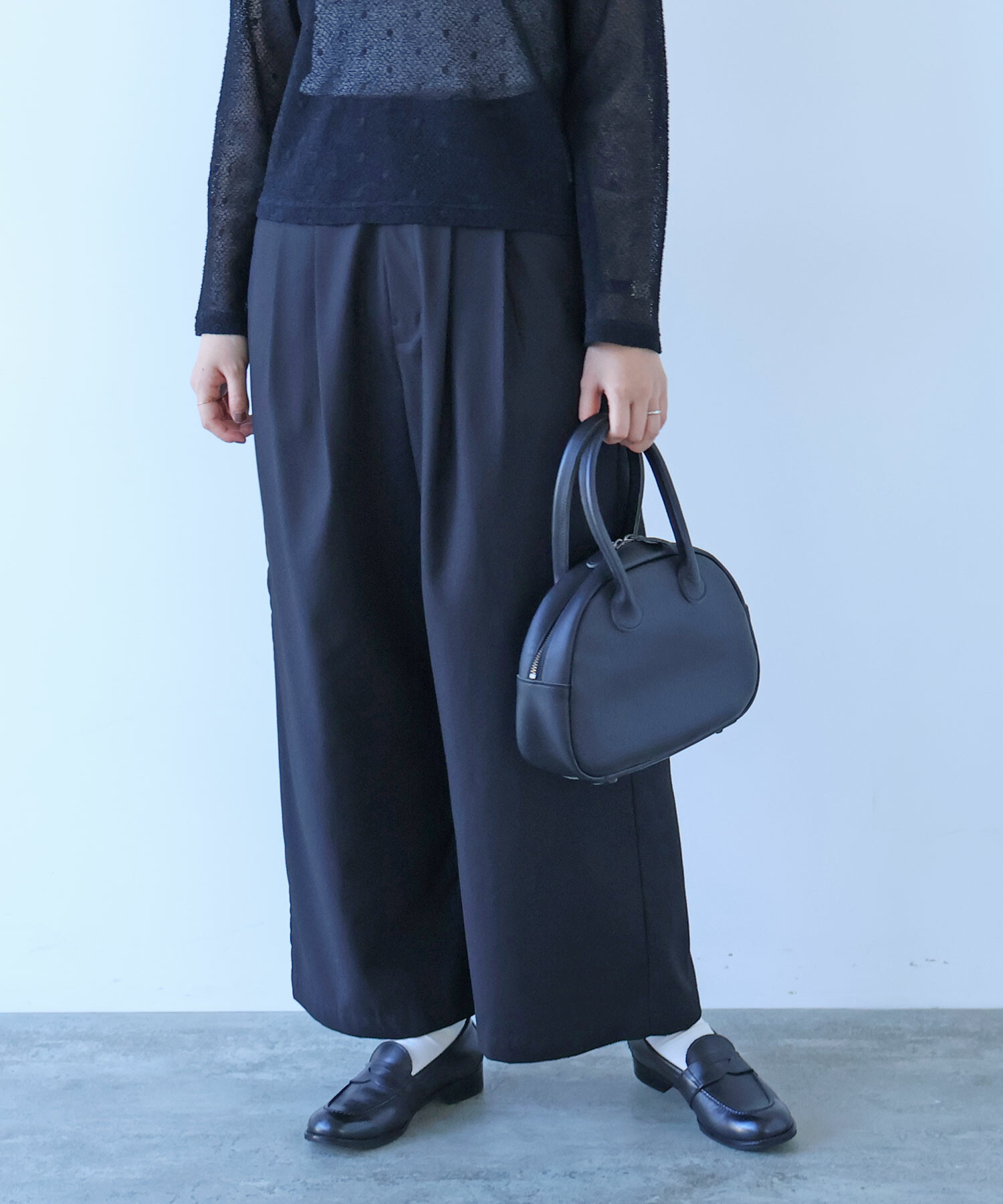 AMBIDEX Store △〇 T/R jiji パンツ(F グレー): bulle de savon