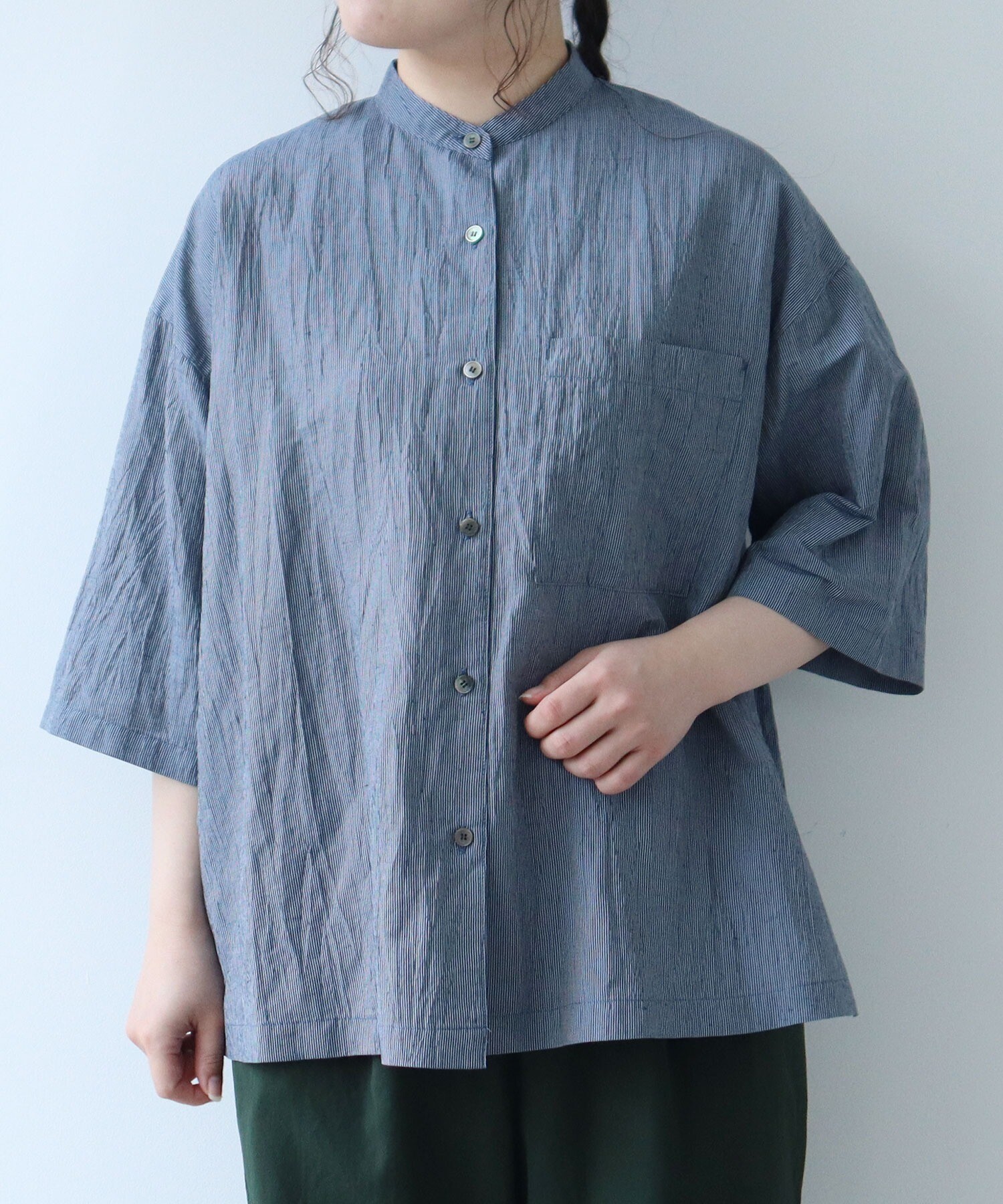 AMBIDEX Store △○バックスリットブラウス(F クロ): yuni