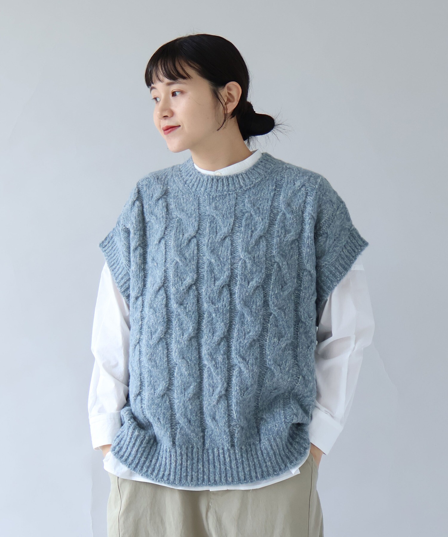 【marno】Louise knit ネイビー marno】Louise knit ネイビー期間限定値下げ 52 Weeks of Easy Knits