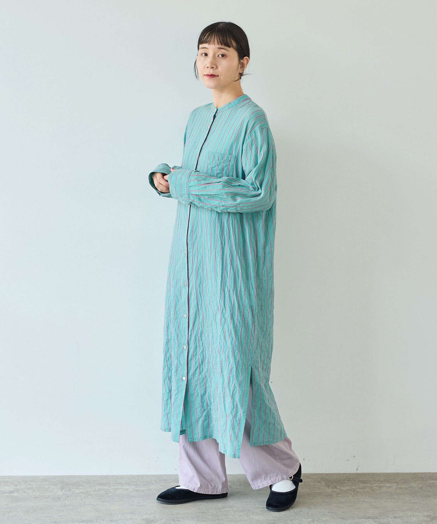 グリーン model:163cm